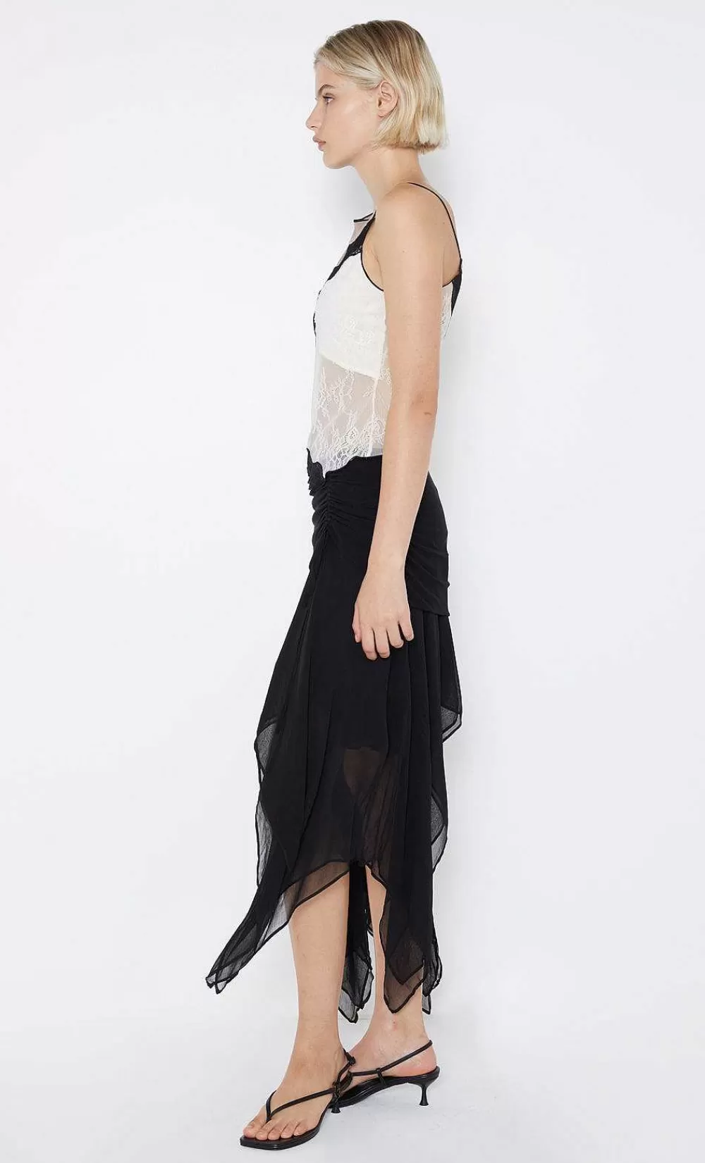 Women BEC + BRIDGE Sleeveless-Abrielle Asym Tank