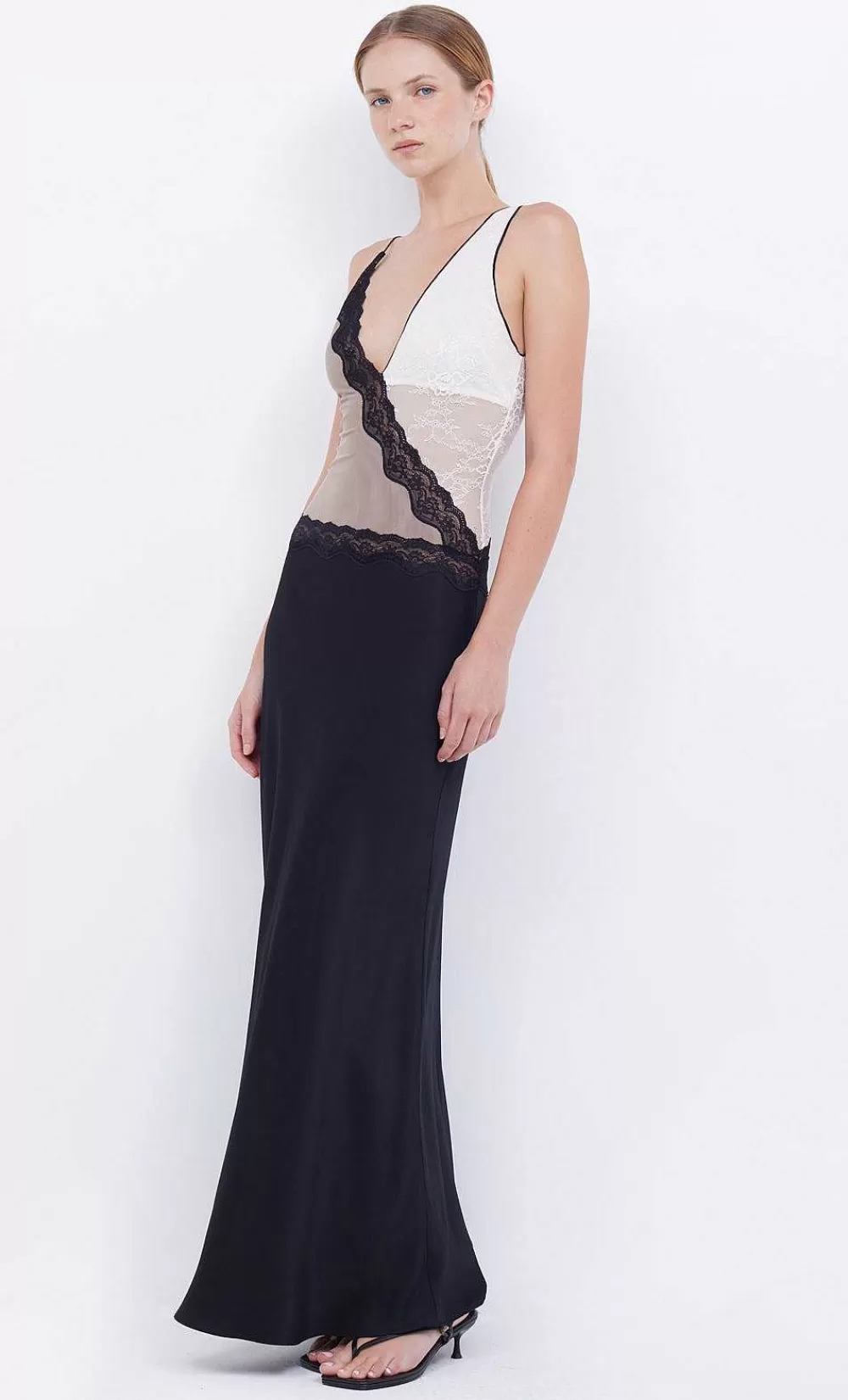 Women BEC + BRIDGE Party-Abrielle Lace Maxi Dress