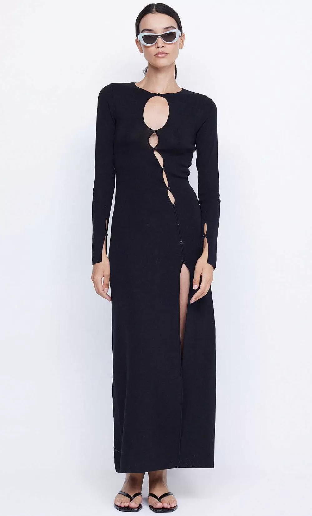 Women BEC + BRIDGE New-Alienor Key Hole Knit Dress