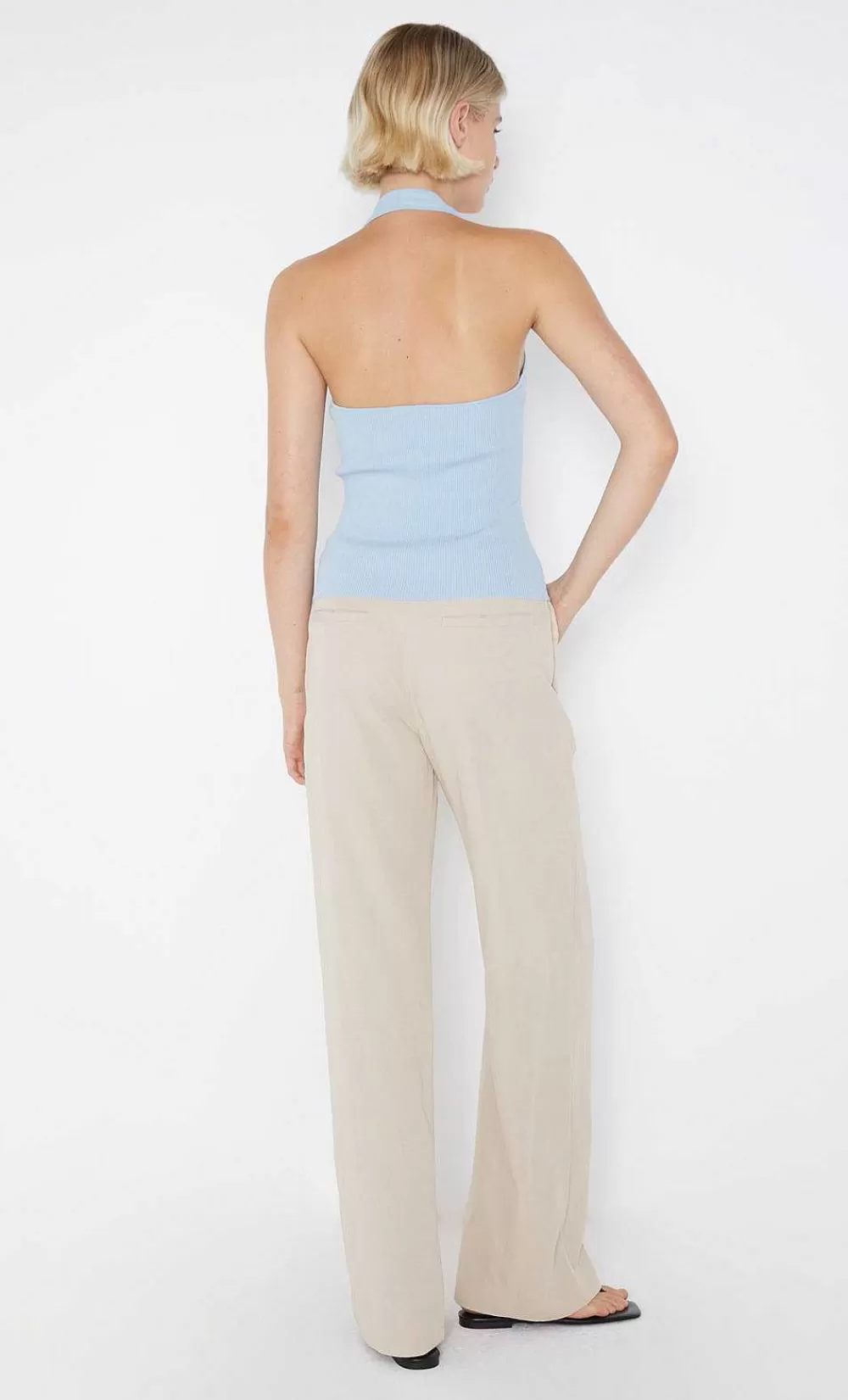 Women BEC + BRIDGE Sleeveless-Amalfi Halter Knit Top