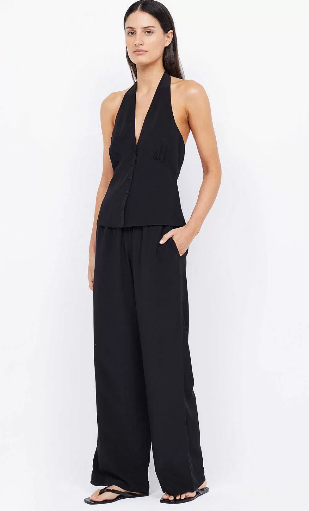 Women BEC + BRIDGE Sets-Archer Halter Top
