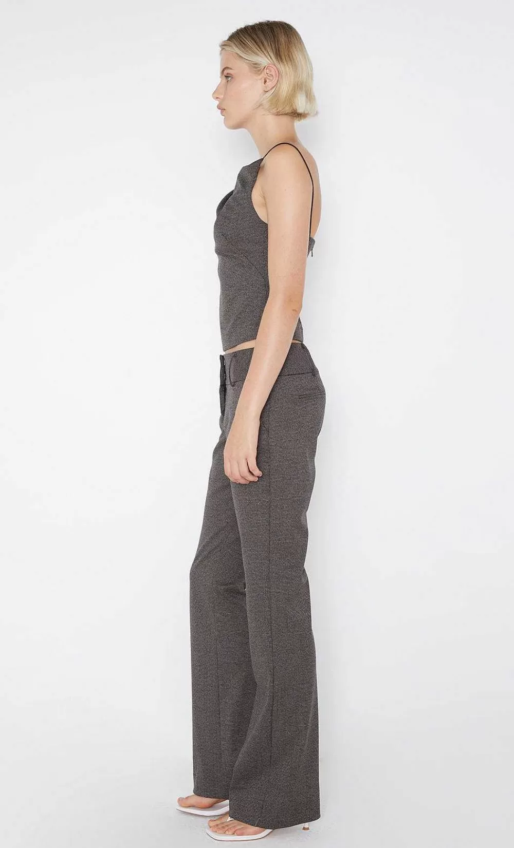 Women BEC + BRIDGE Cropped-Bordeaux Cami