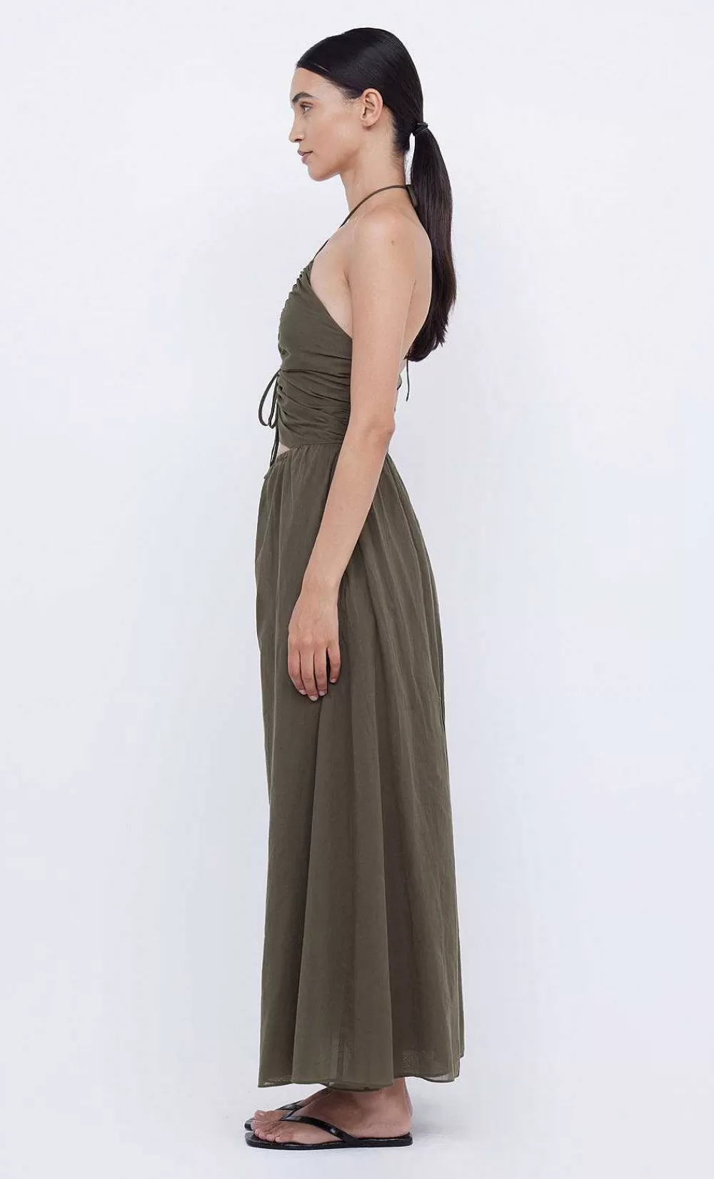 Women BEC + BRIDGE Maxi Dresses-Calypso Halter Maxi Dress