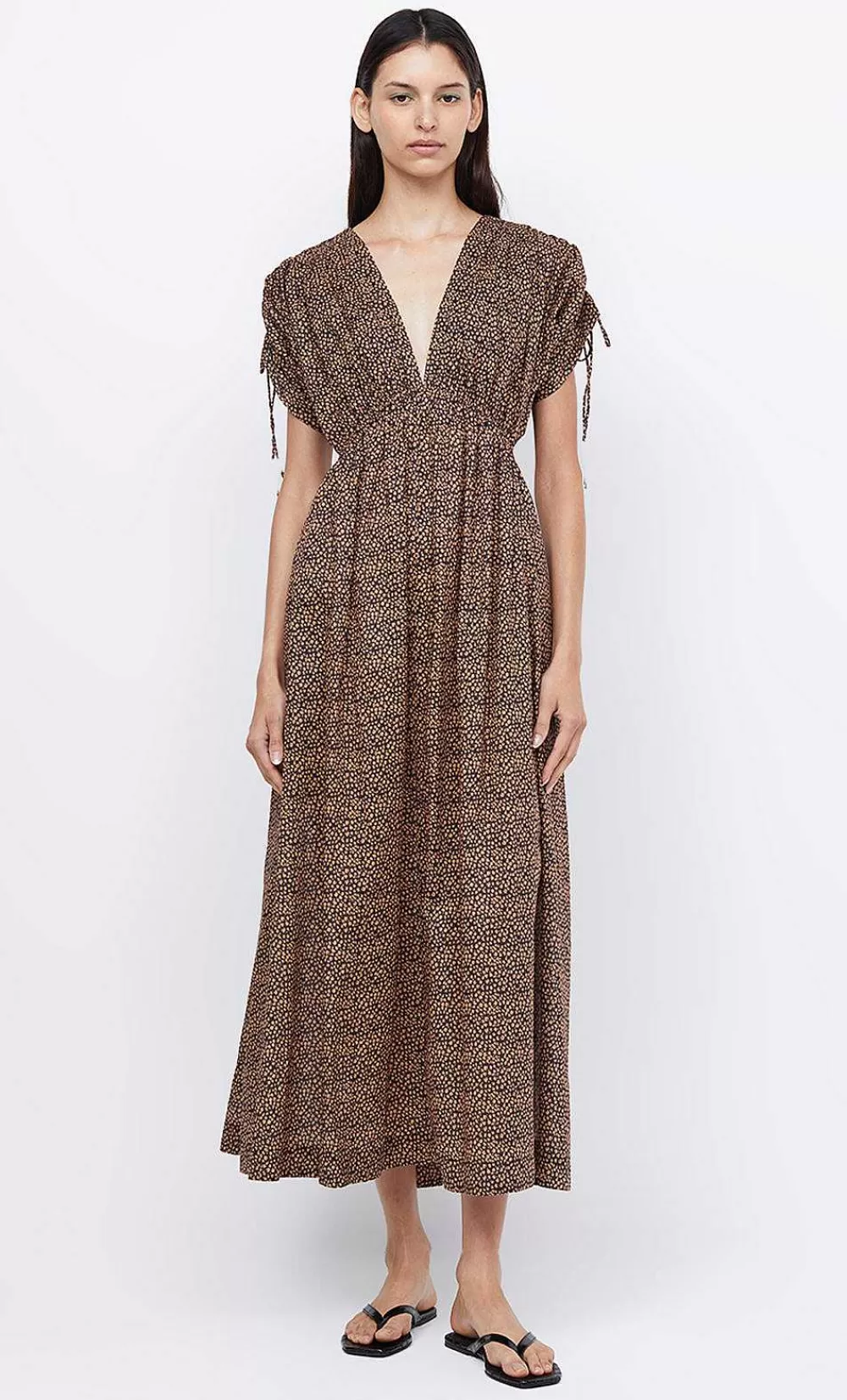 Women BEC + BRIDGE Maxi Dresses-Capri V Maxi Dress