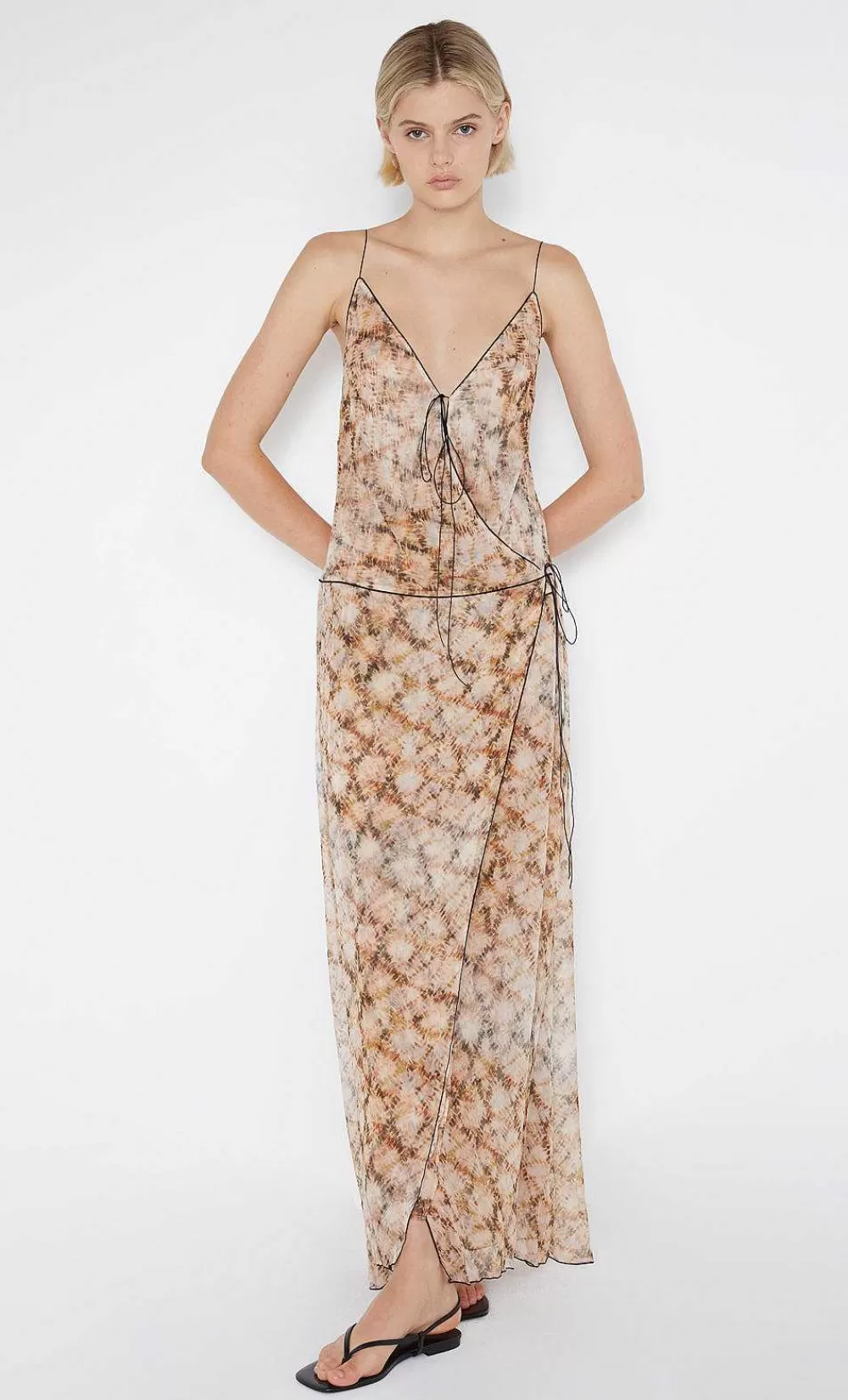 Women BEC + BRIDGE Gowns-Ciel Wrap Maxi Dress