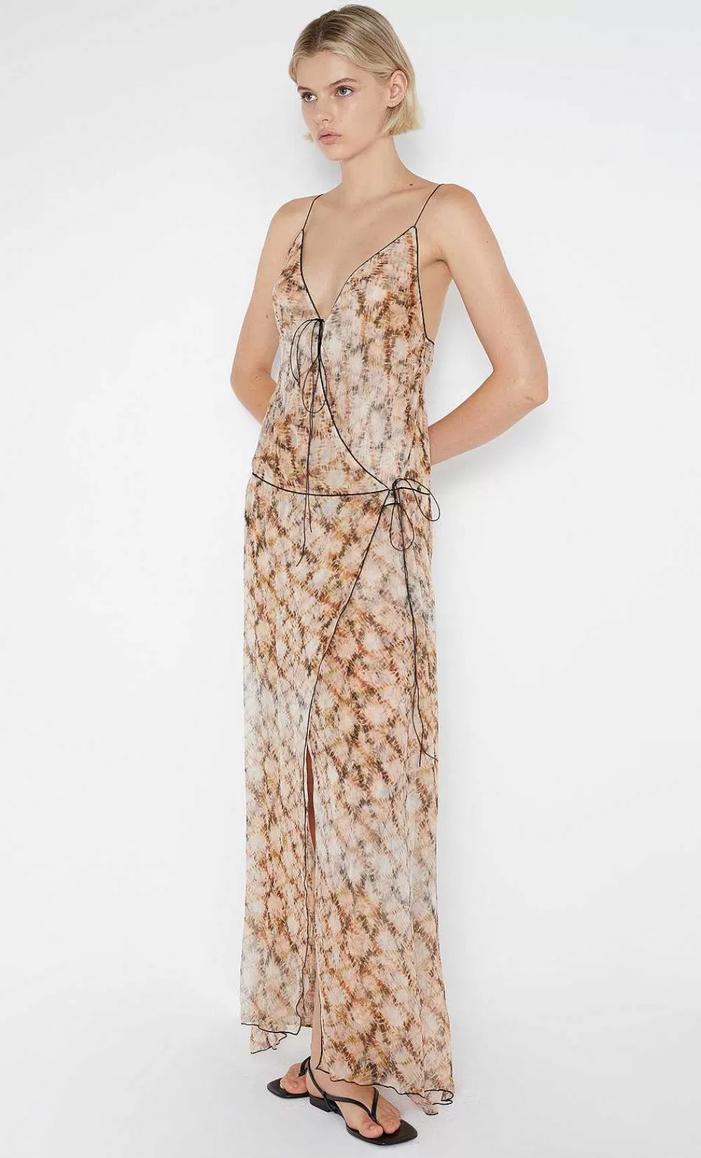 Women BEC + BRIDGE Prom Dresses-Ciel Wrap Maxi Dress