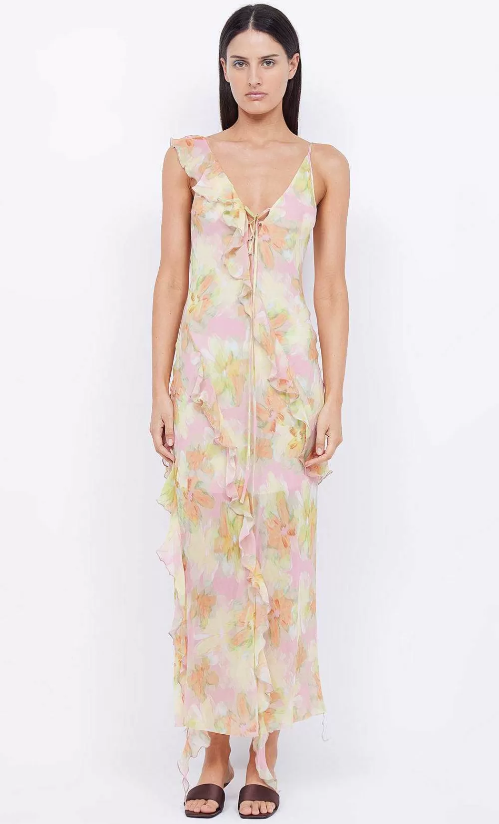 Women BEC + BRIDGE Prom Dresses-Courtney Frill Maxi Dress