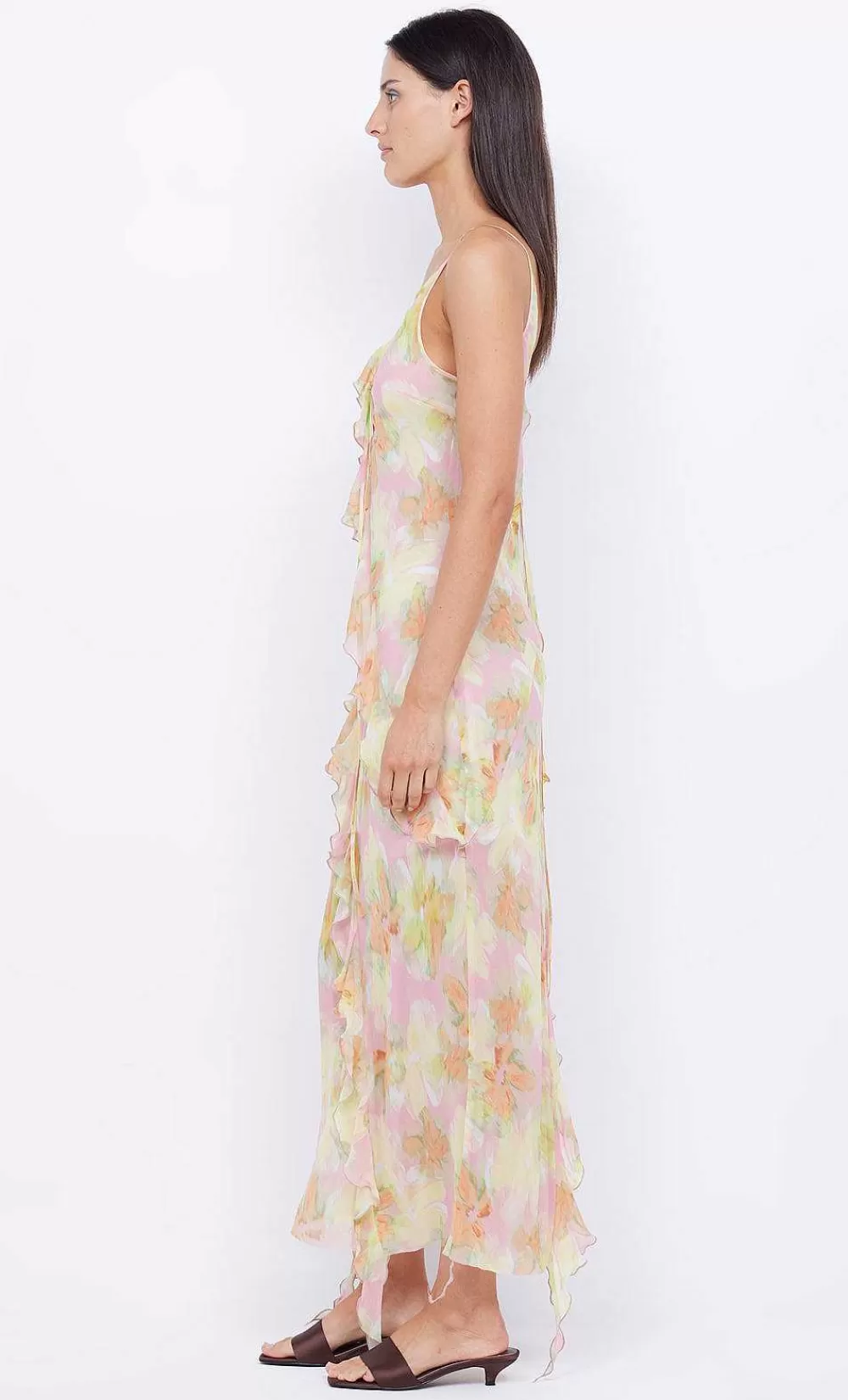 Women BEC + BRIDGE Gowns-Courtney Frill Maxi Dress