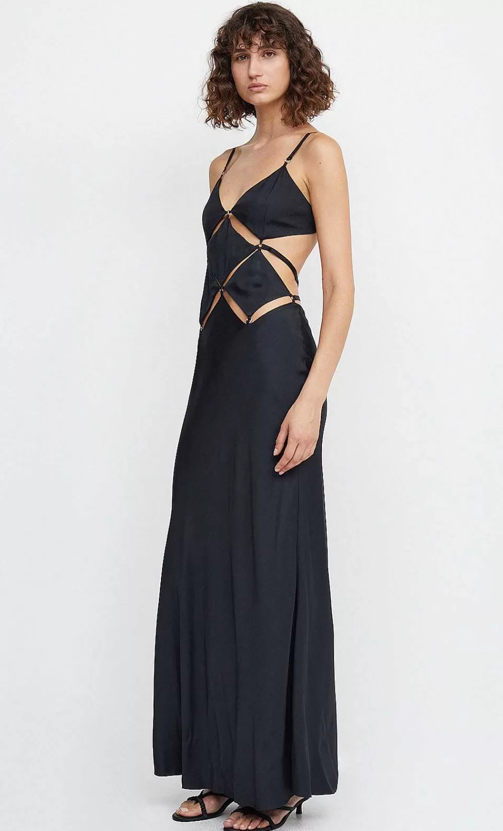 Women BEC + BRIDGE Wedding Guest-Diamond Days Strap Maxi Dress