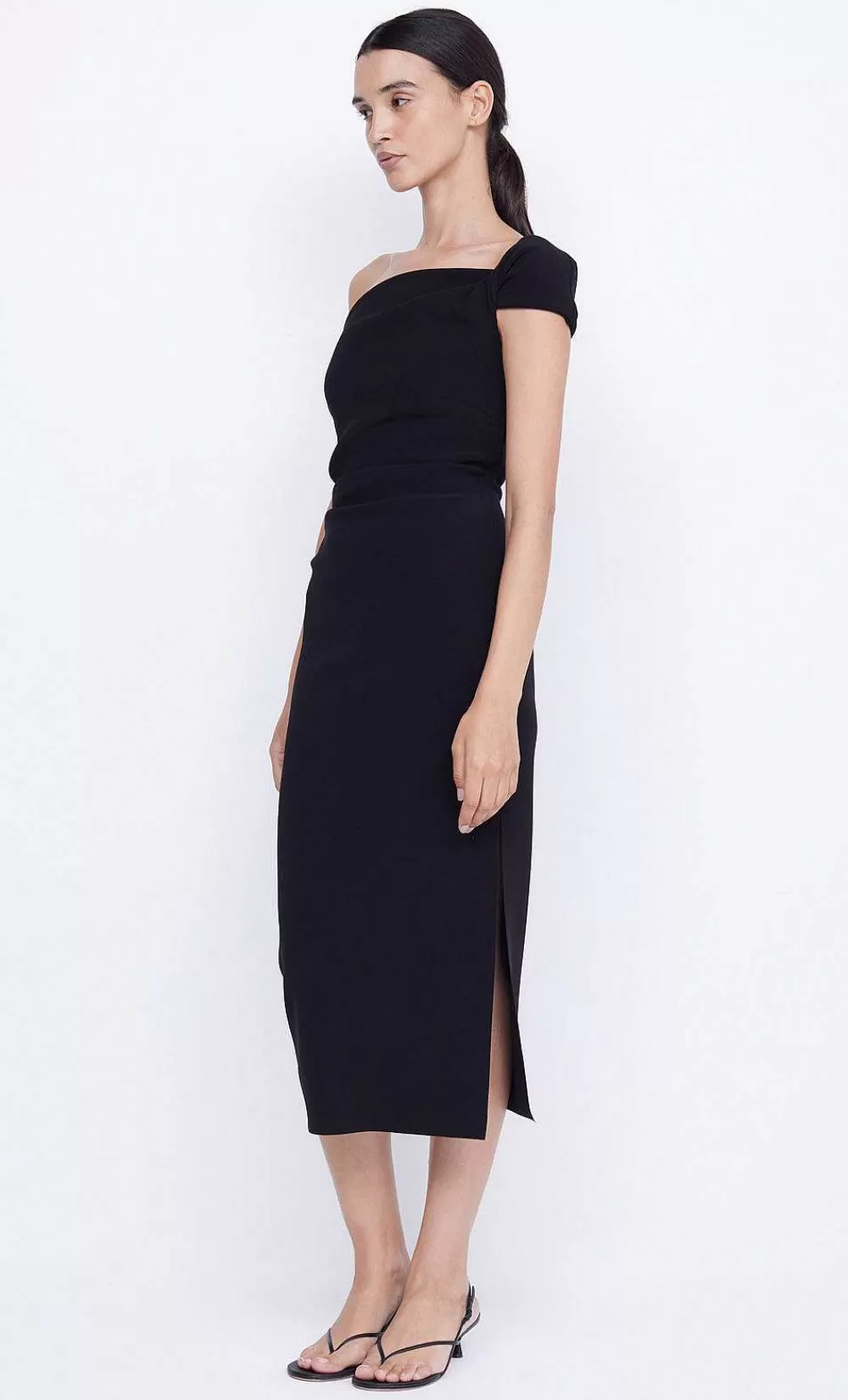 Women BEC + BRIDGE Wedding Guest-Elea Asym Midi Dress