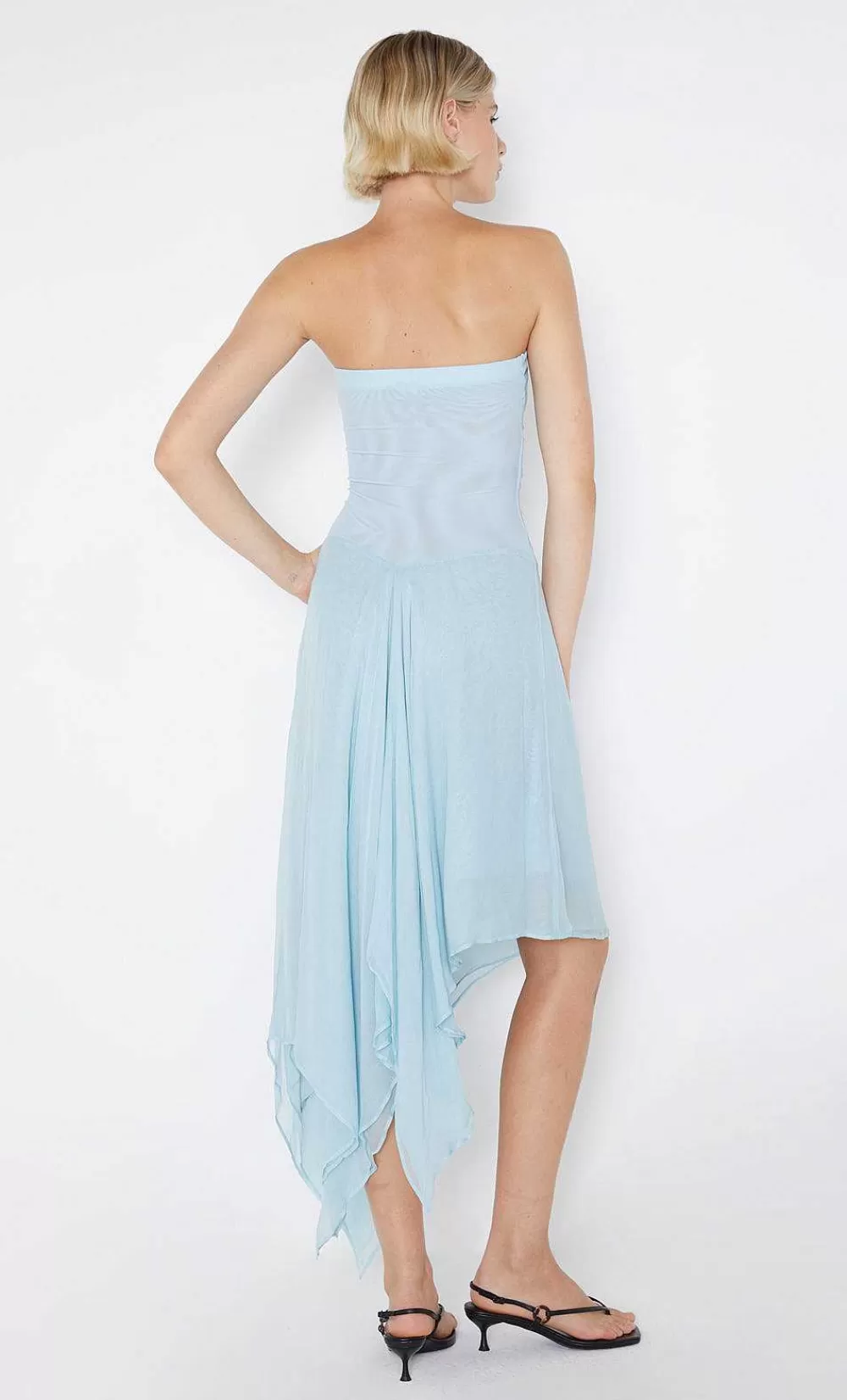 Women BEC + BRIDGE Midi Dresses-Elzette Strapless Midi Dress