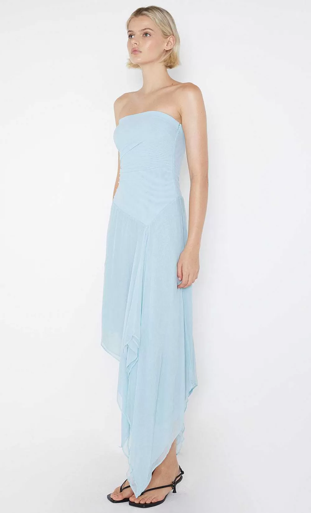 Women BEC + BRIDGE Wedding Guest-Elzette Strapless Midi Dress