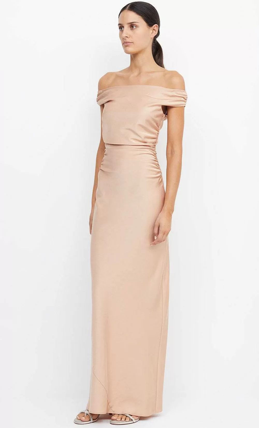 Women BEC + BRIDGE Gowns-Eternity Off Shoulder Maxi