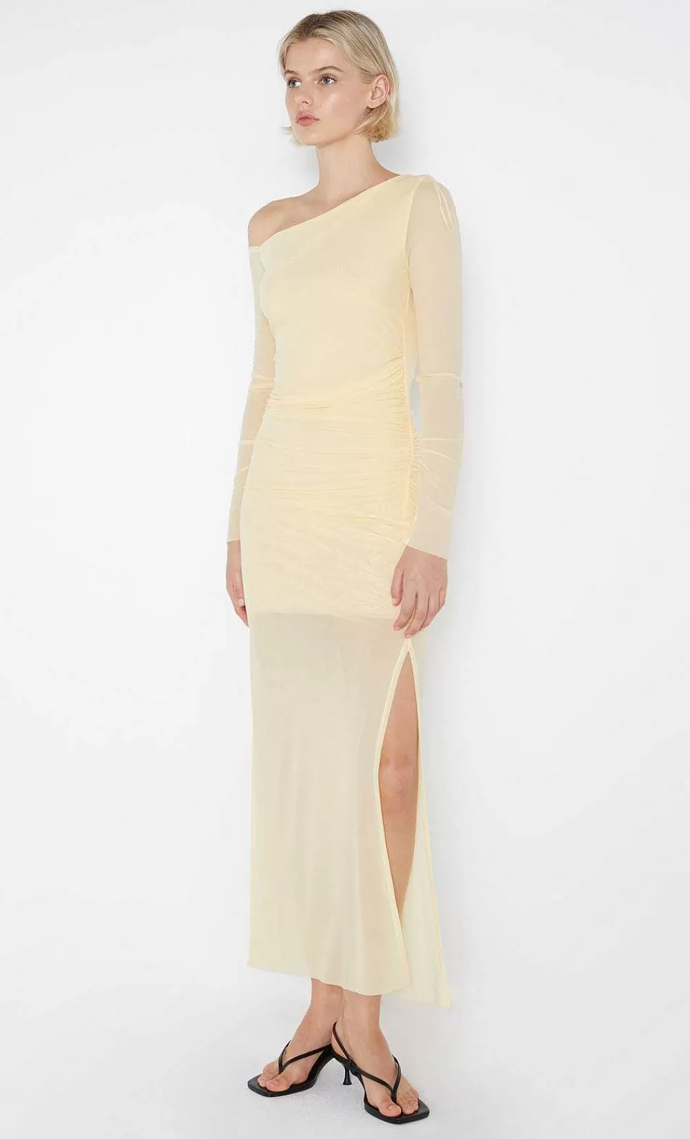 Women BEC + BRIDGE Wedding Guest-Fae Asym Long Sleeve Dress