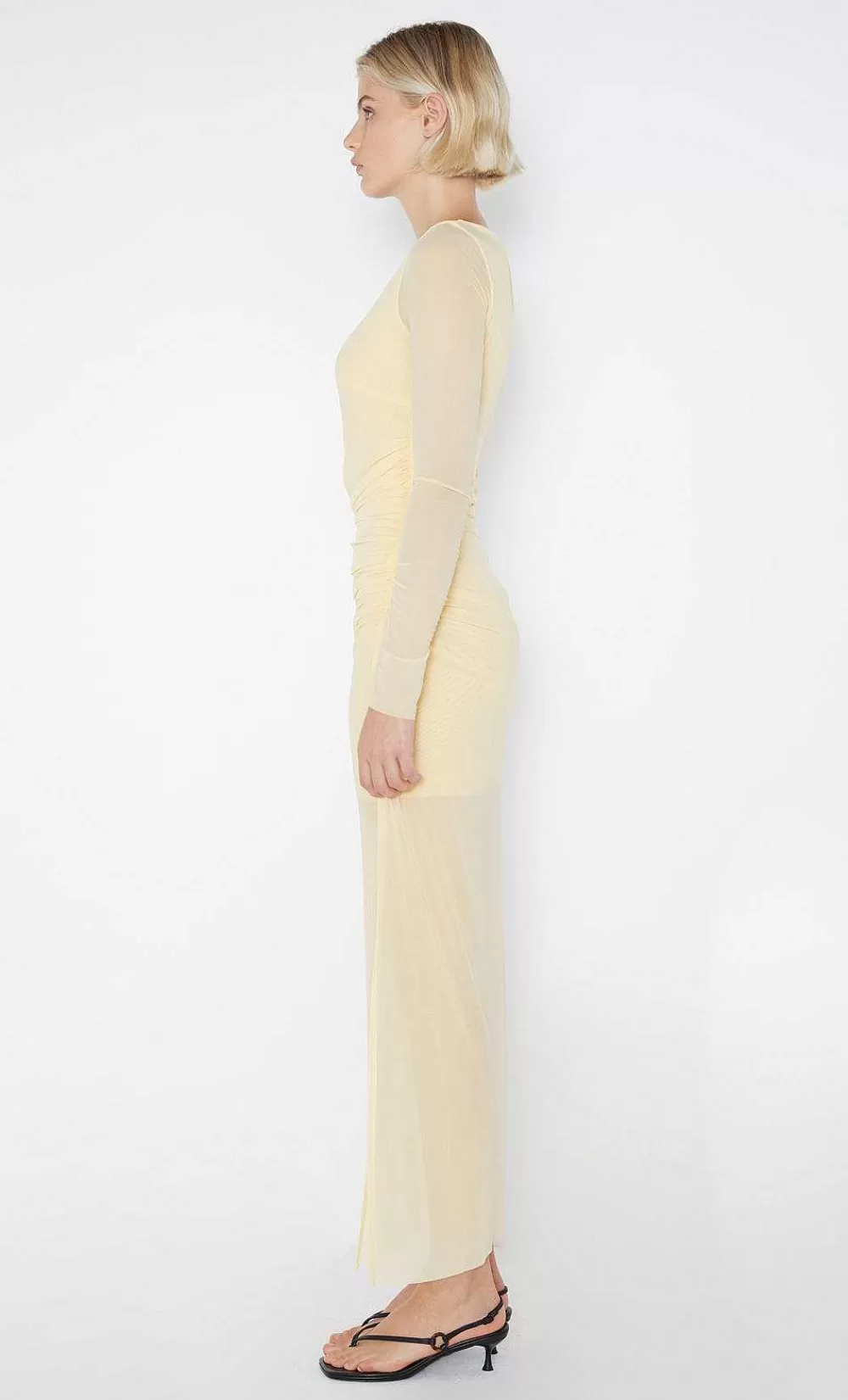 Women BEC + BRIDGE Wedding Guest-Fae Asym Long Sleeve Dress
