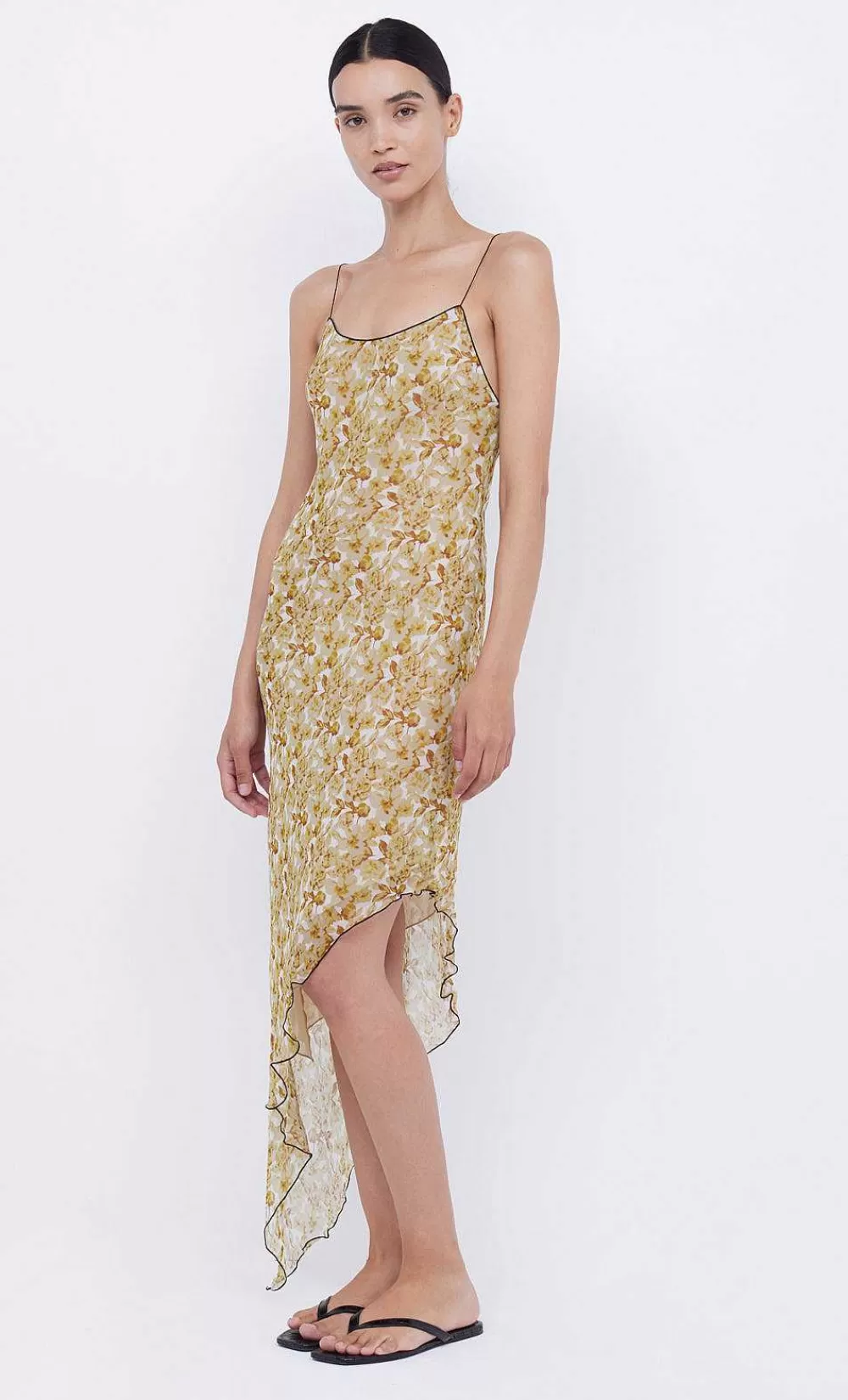 Women BEC + BRIDGE Midi Dresses-Florentine Asym Midi Dress