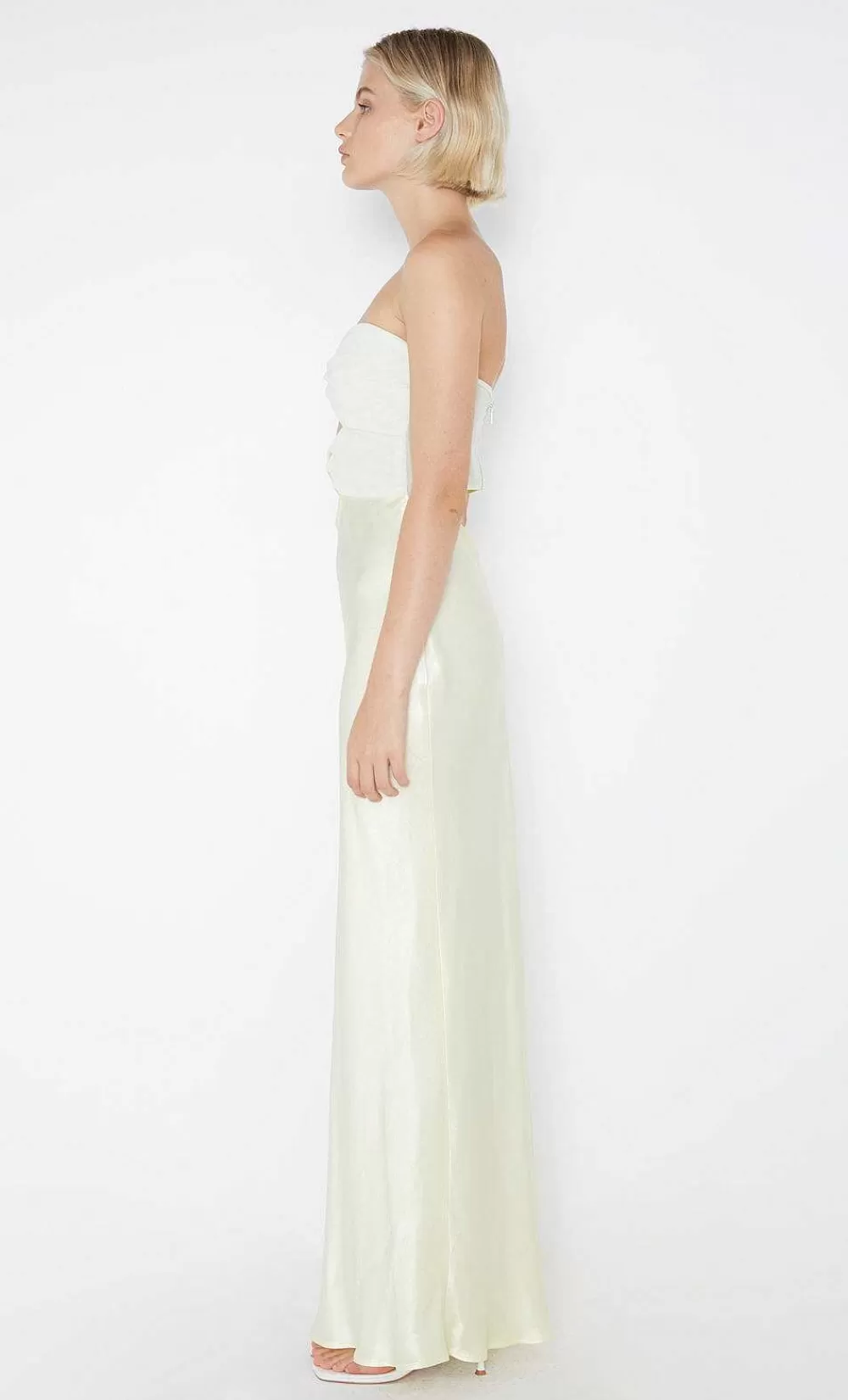 Women BEC + BRIDGE Bridesmaid Dresses-Halle Strapless Dress