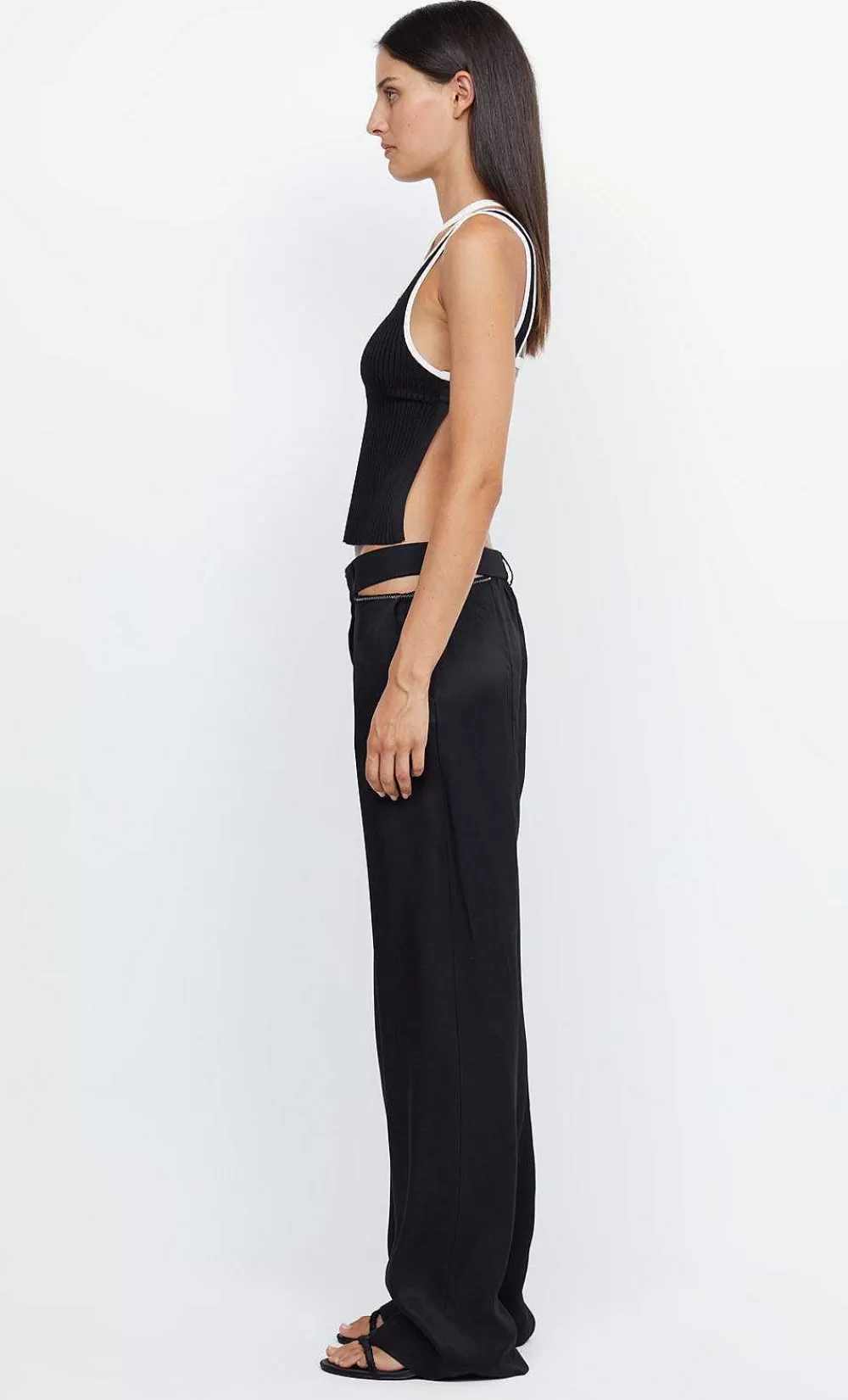 Women BEC + BRIDGE Cropped-Hari Backless Top