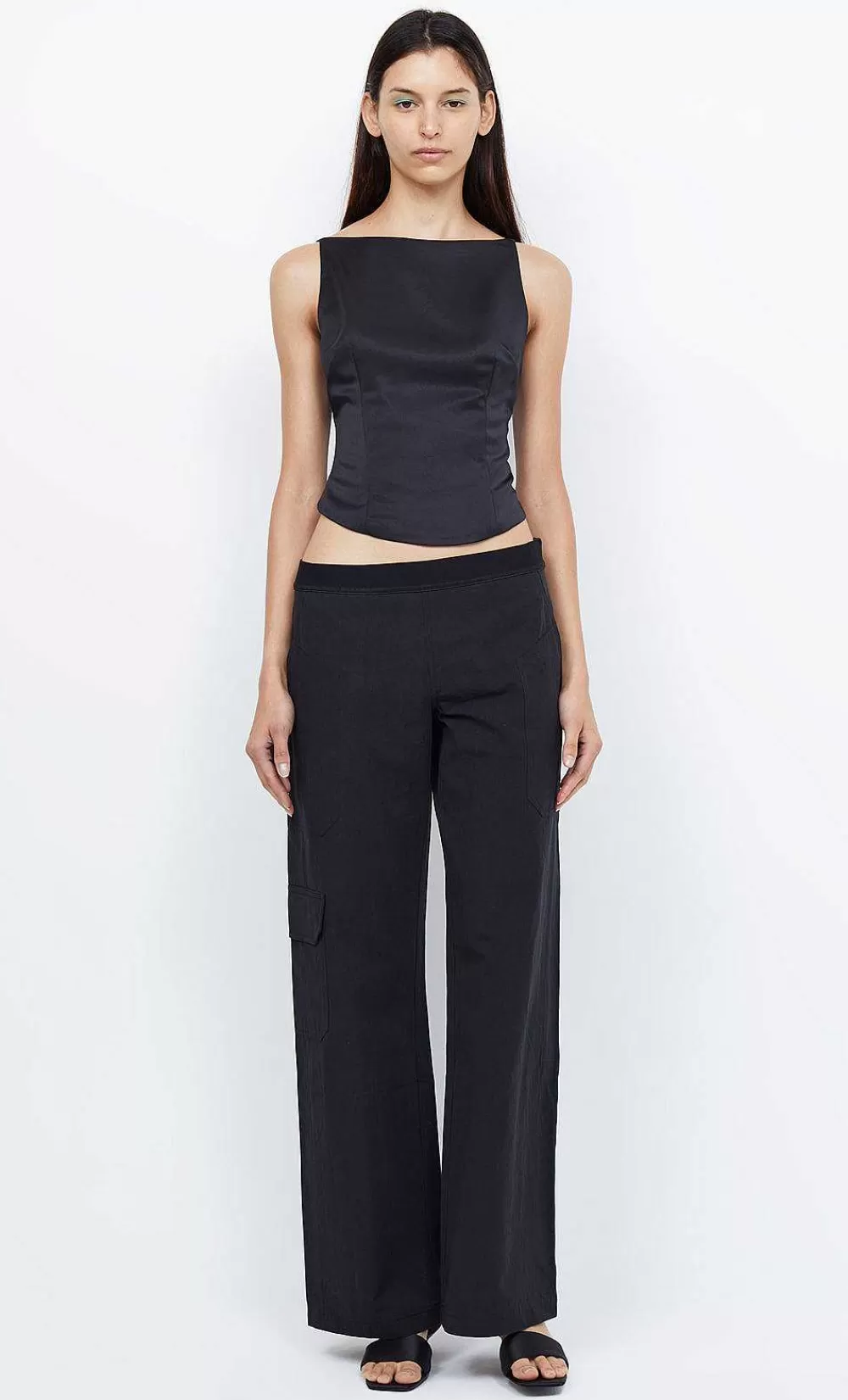 Women BEC + BRIDGE Sleeveless-Jones Boatneck Top