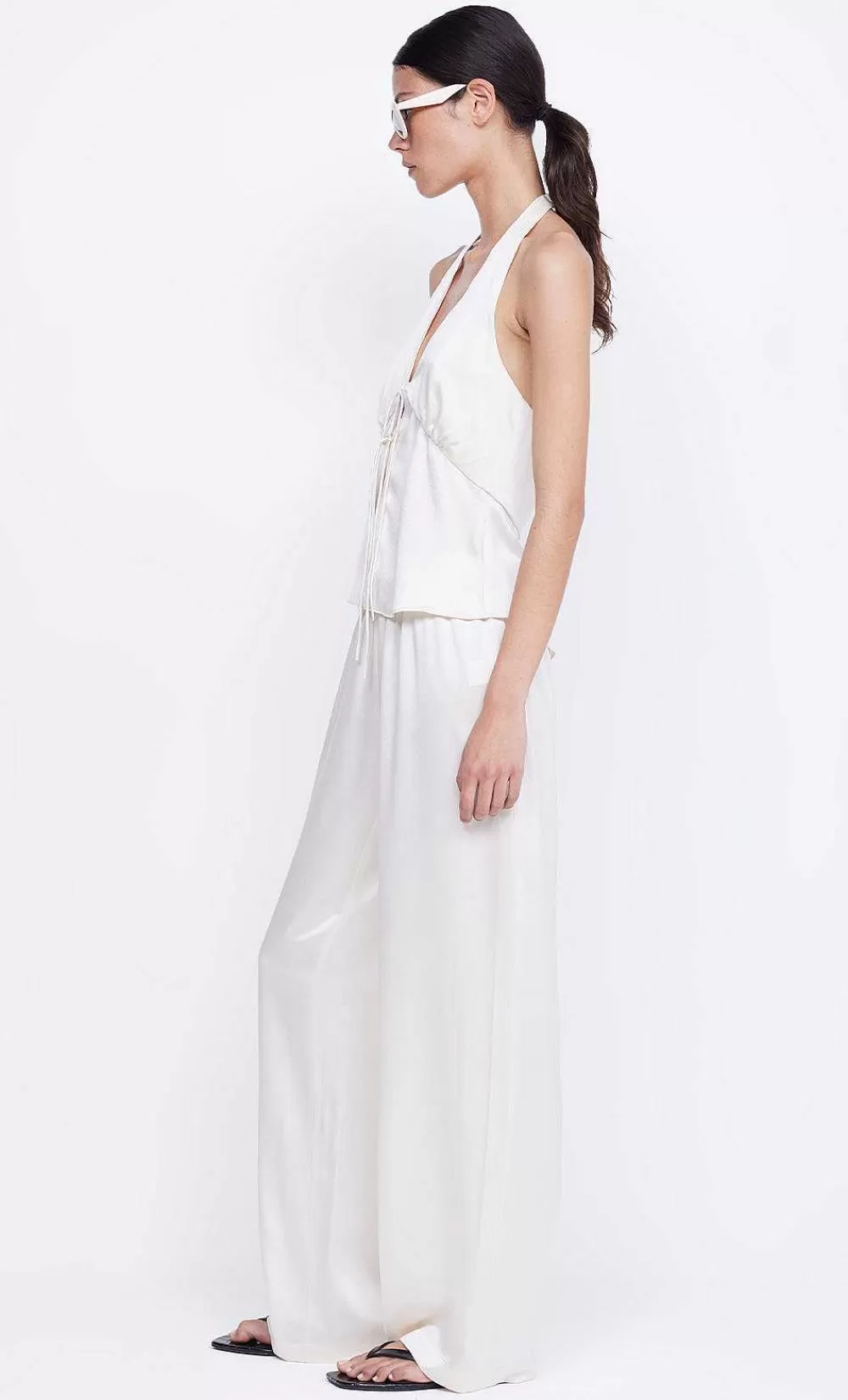 Women BEC + BRIDGE Back In Stock-Kaia Silk Halter Top