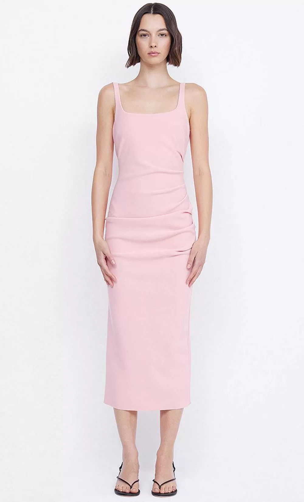 Women BEC + BRIDGE Wedding Guest-Karina Tuck Midi Dress