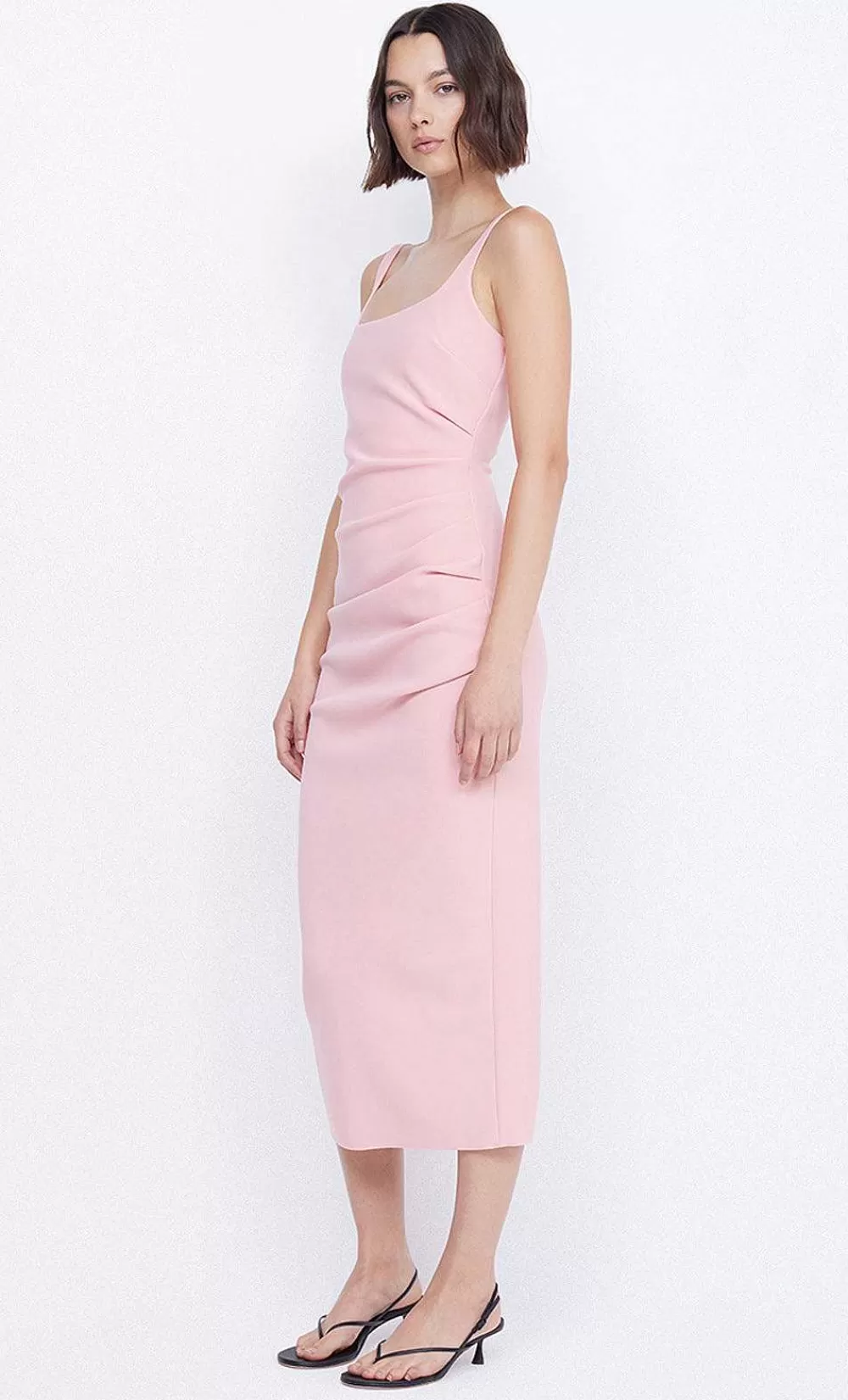 Women BEC + BRIDGE Midi Dresses-Karina Tuck Midi Dress