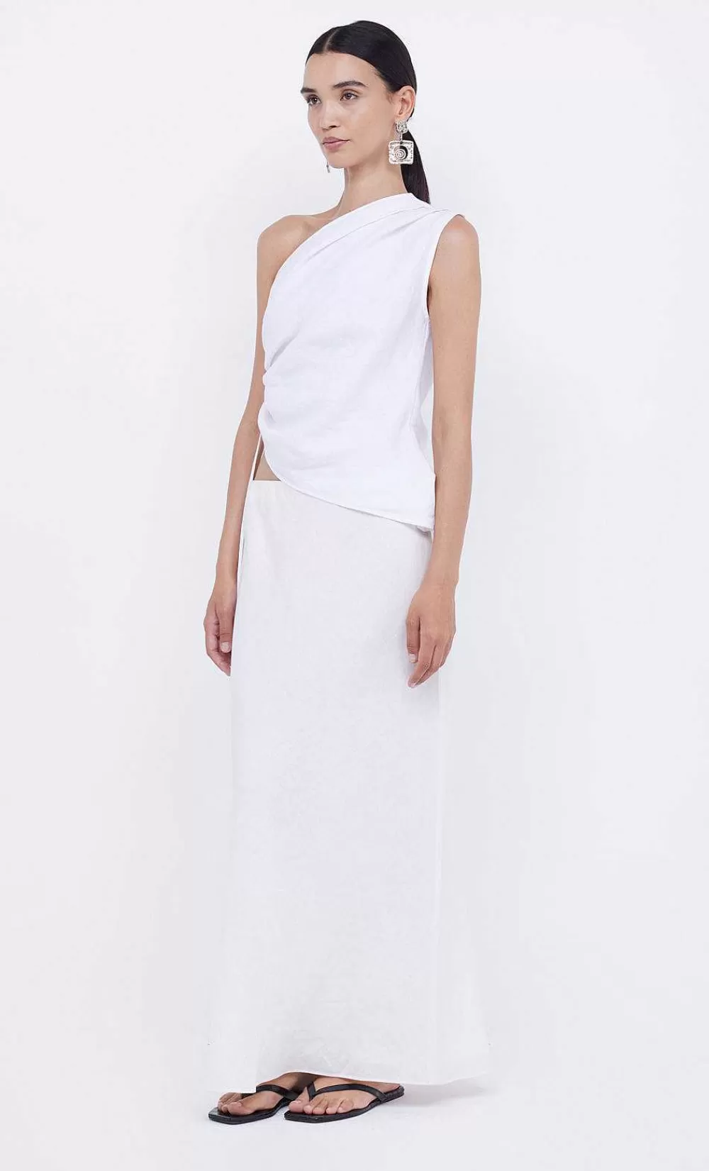 Women BEC + BRIDGE Sleeveless-Lara Asym Top