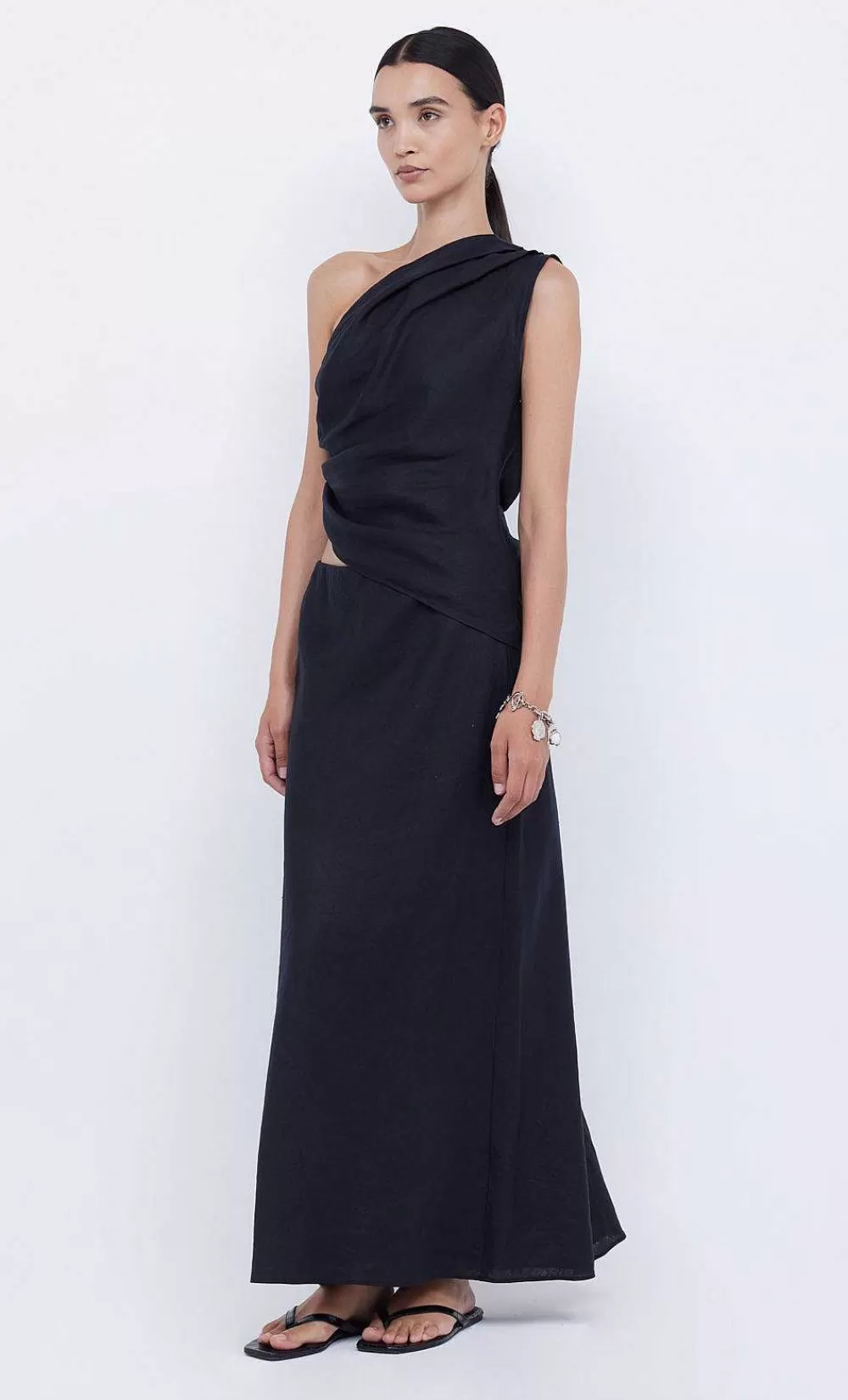 Women BEC + BRIDGE Sleeveless-Lara Asym Top