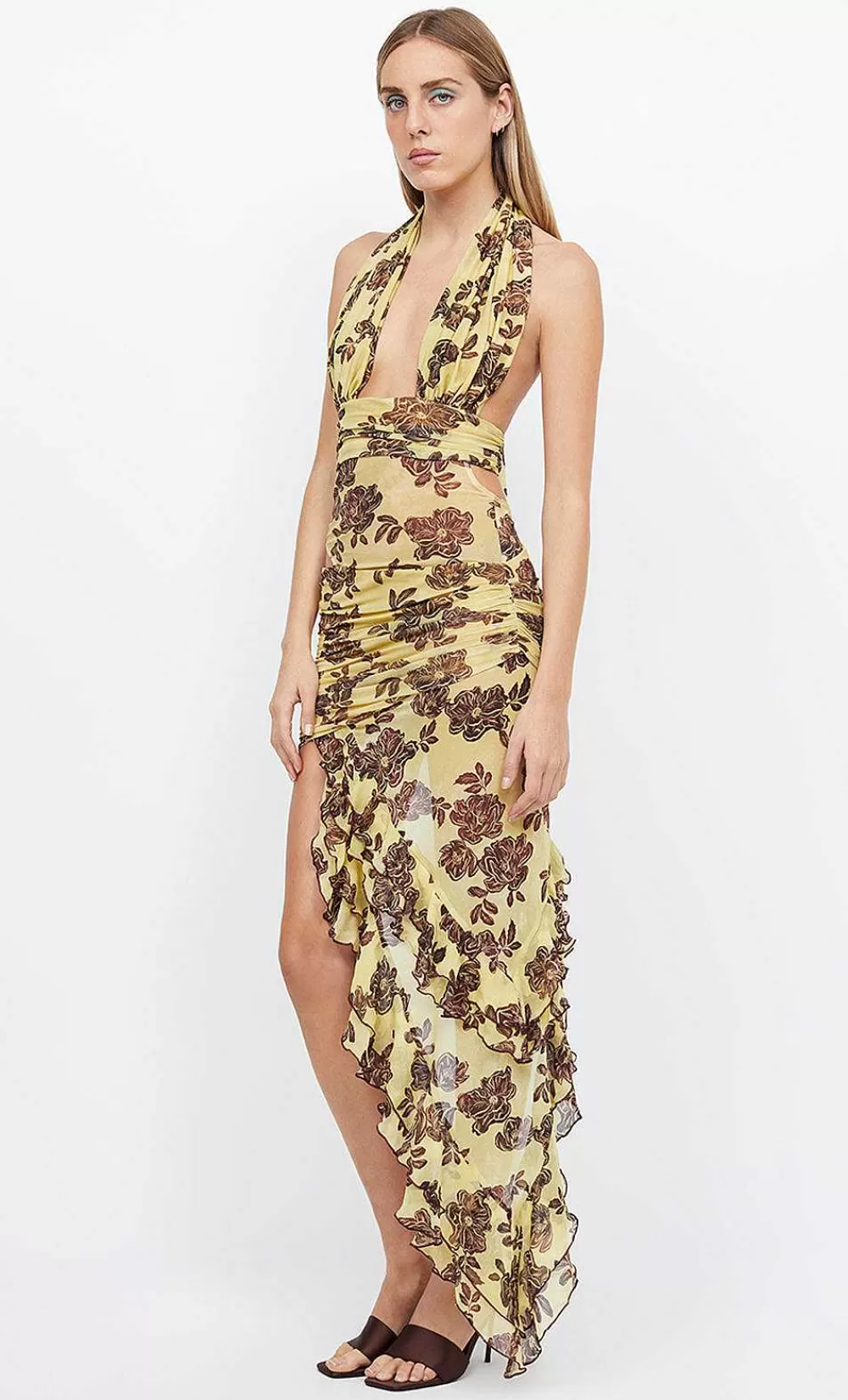 Women BEC + BRIDGE Wedding Guest-Malibu Bay Halter Dress