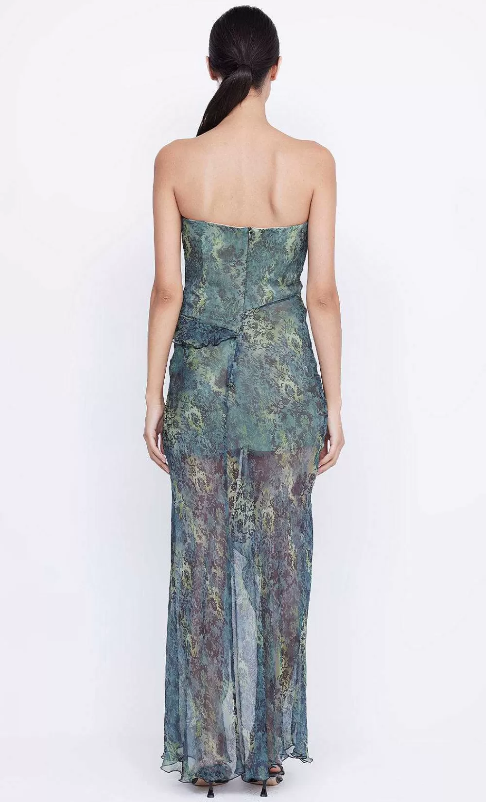 Women BEC + BRIDGE Party-Opal Strapless Maxi Dress