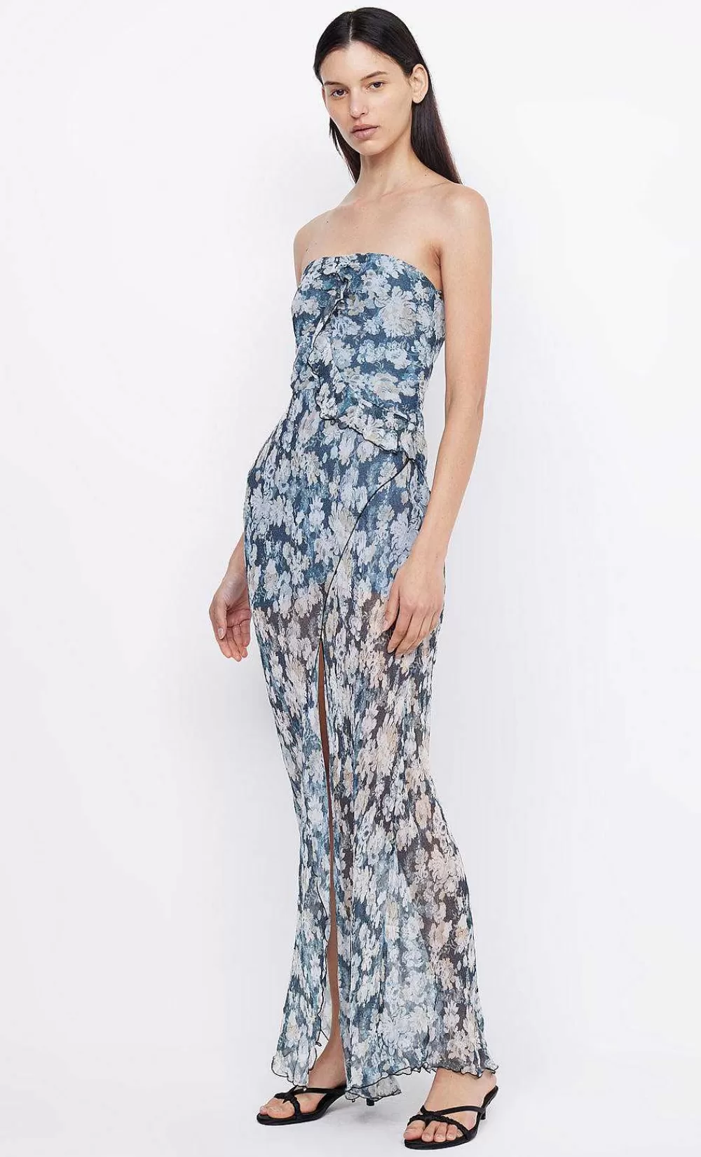 Women BEC + BRIDGE Wedding Guest-Opal Strapless Maxi Dress
