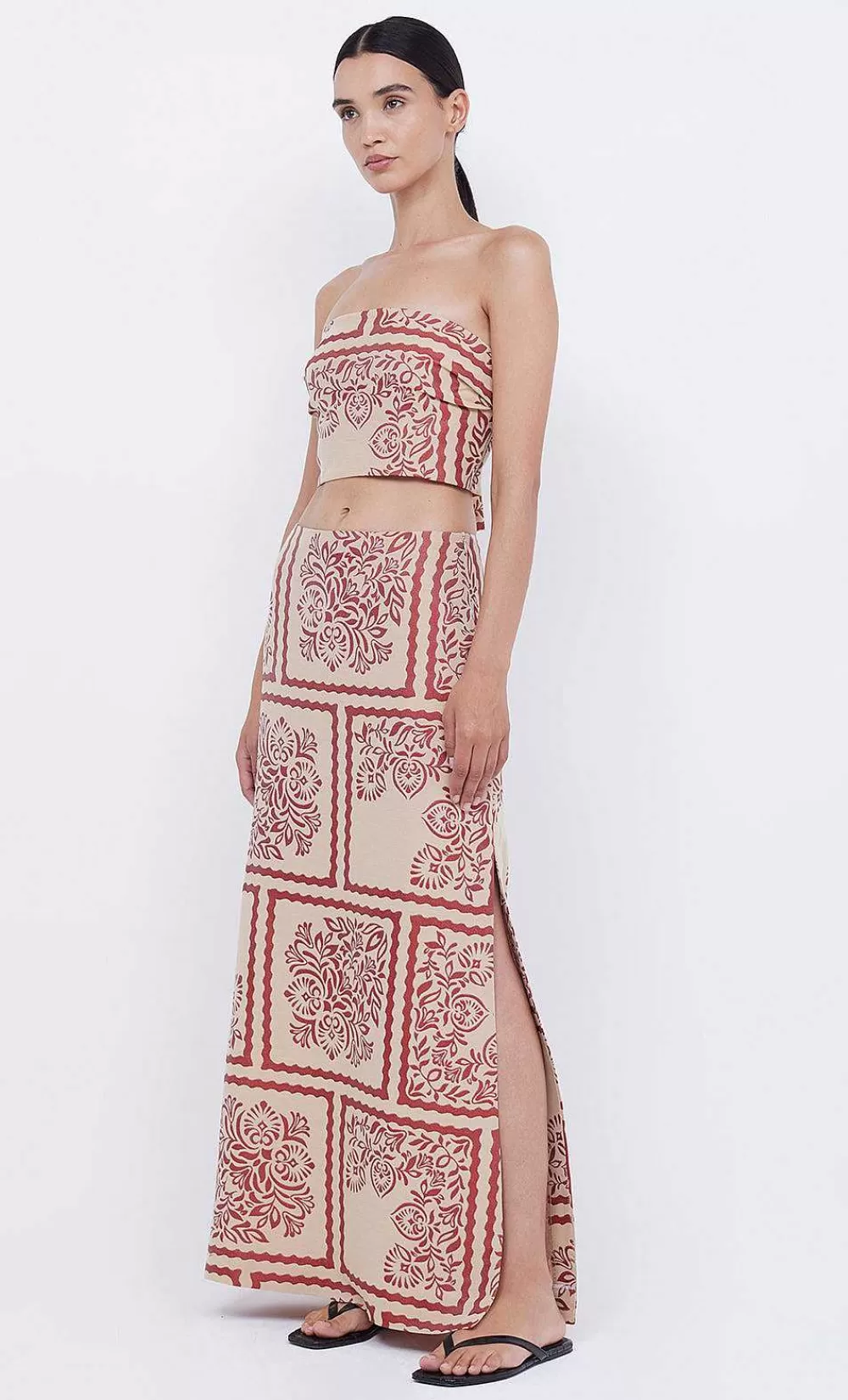 Women BEC + BRIDGE Sets-Palm Bliss Maxi Skirt