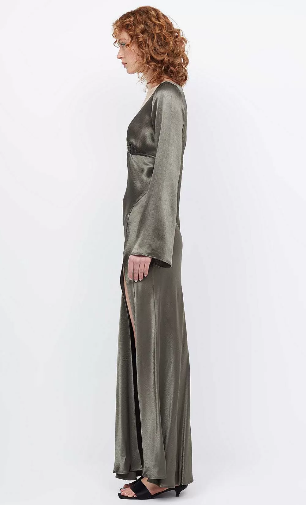 Women BEC + BRIDGE Wedding Guest-Ren Long Sleeve Maxi Dress