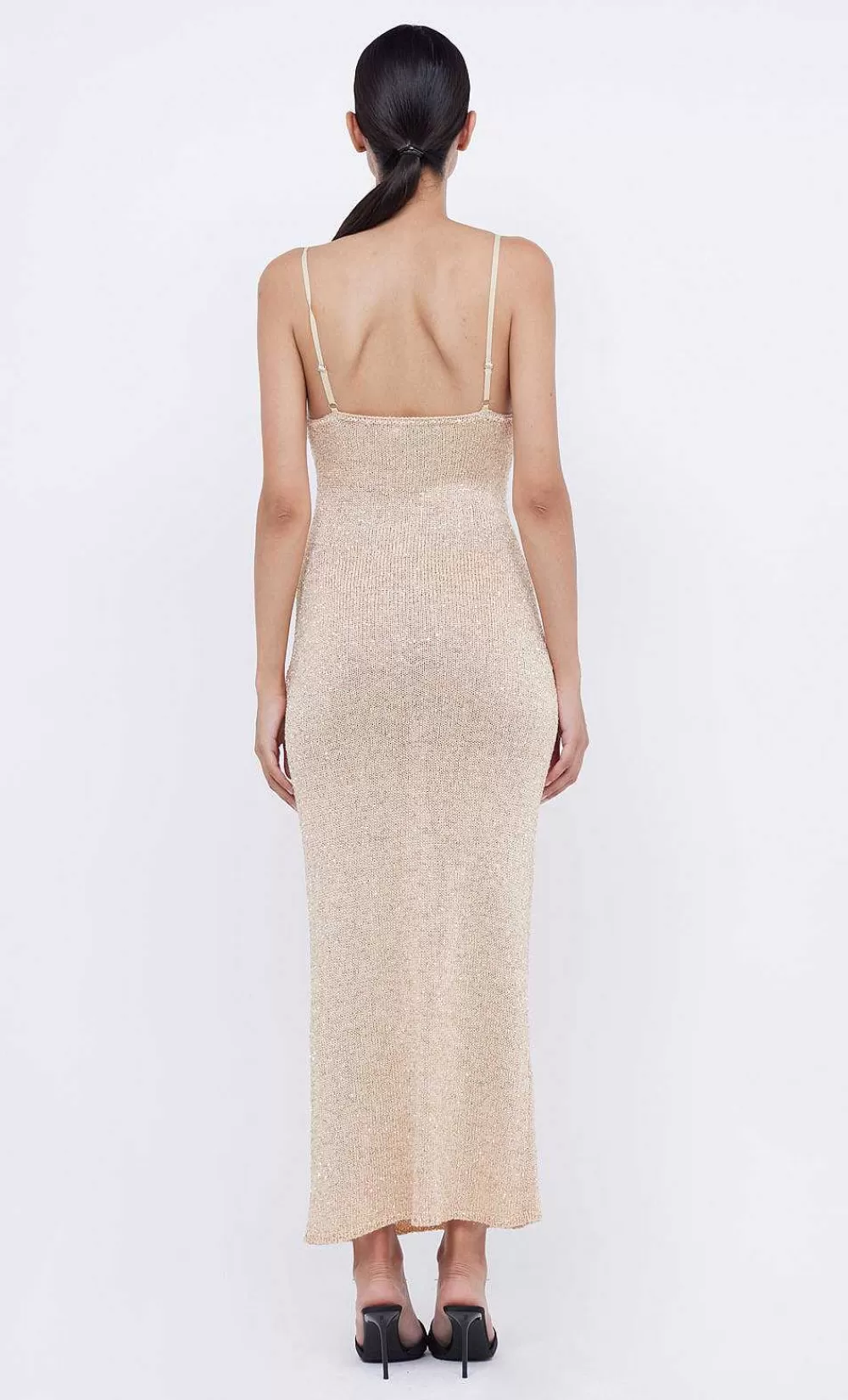 Women BEC + BRIDGE Prom Dresses-Sadie Sequin Knit Slip Dress