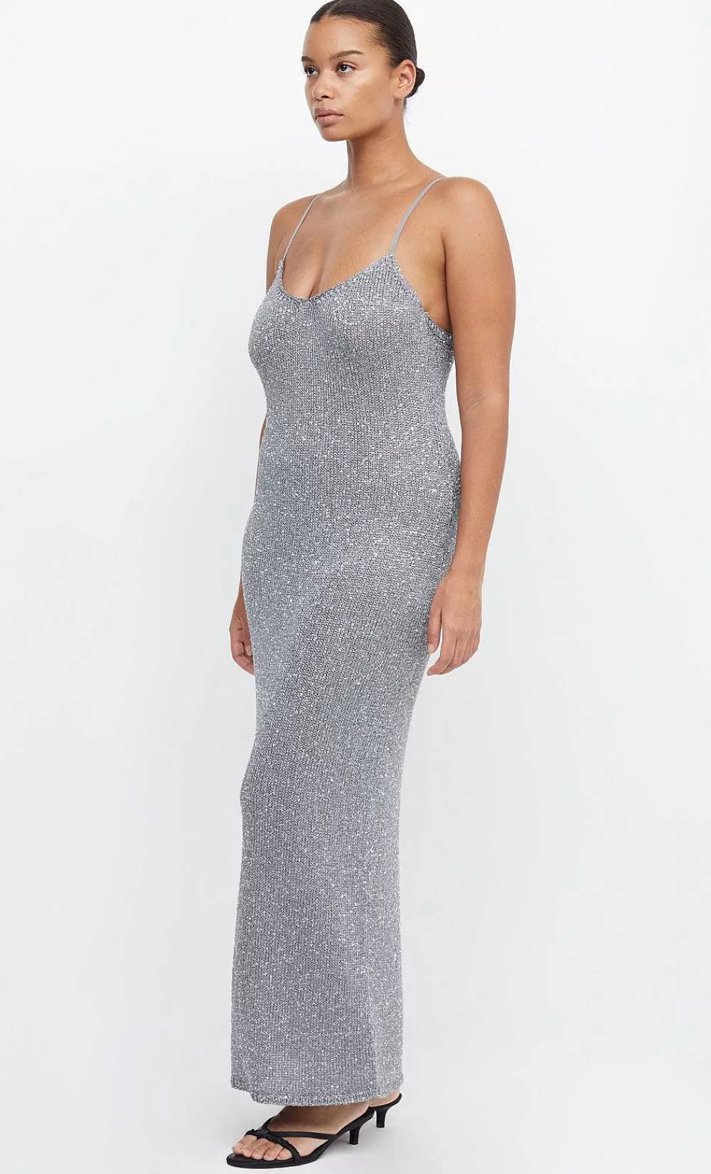 Women BEC + BRIDGE Prom Dresses-Sadie Sequin Knit Slip Dress