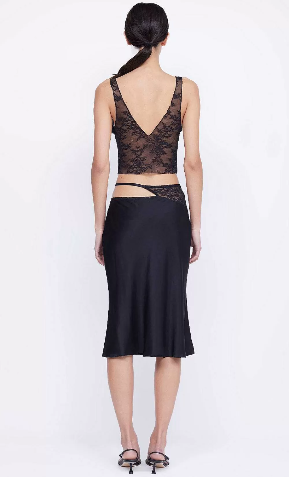 Women BEC + BRIDGE Sets-Santal Asym Midi Skirt