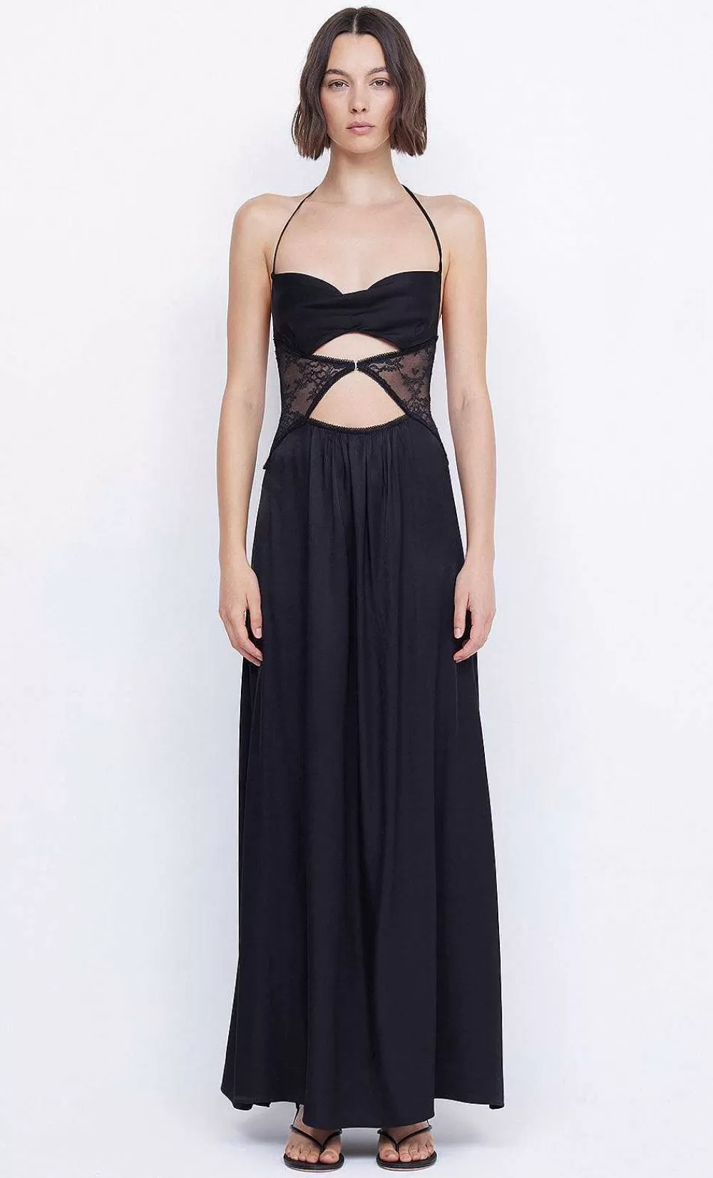 Women BEC + BRIDGE Prom Dresses-Santal Halter Maxi Dress