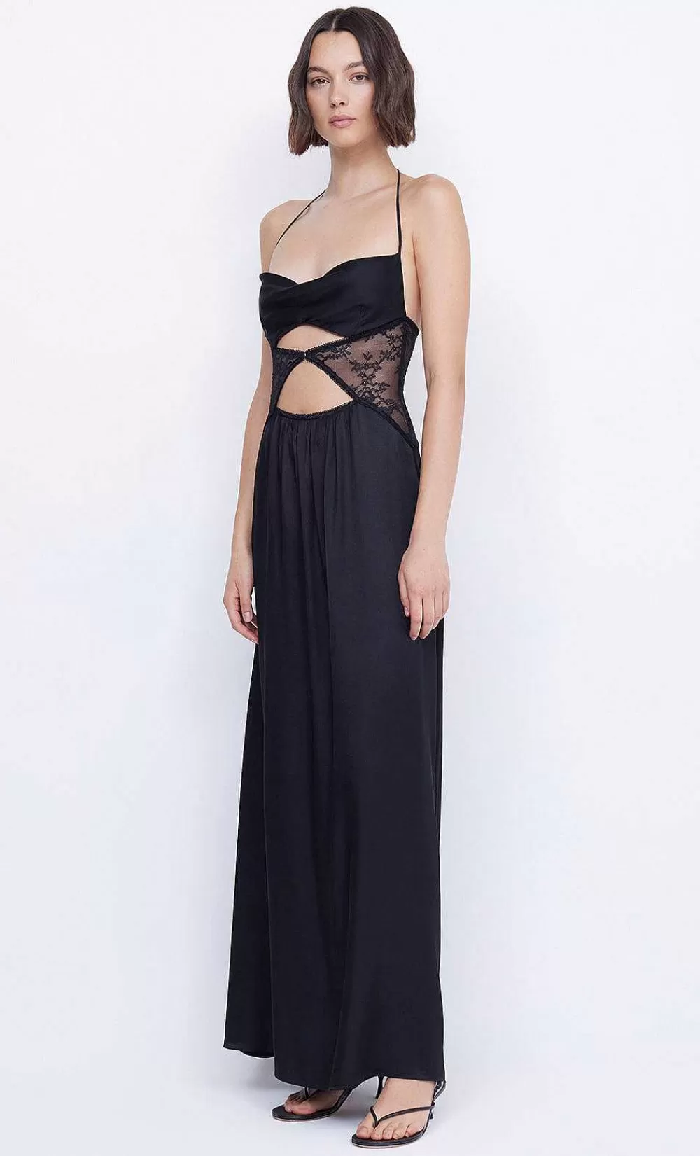 Women BEC + BRIDGE Prom Dresses-Santal Halter Maxi Dress