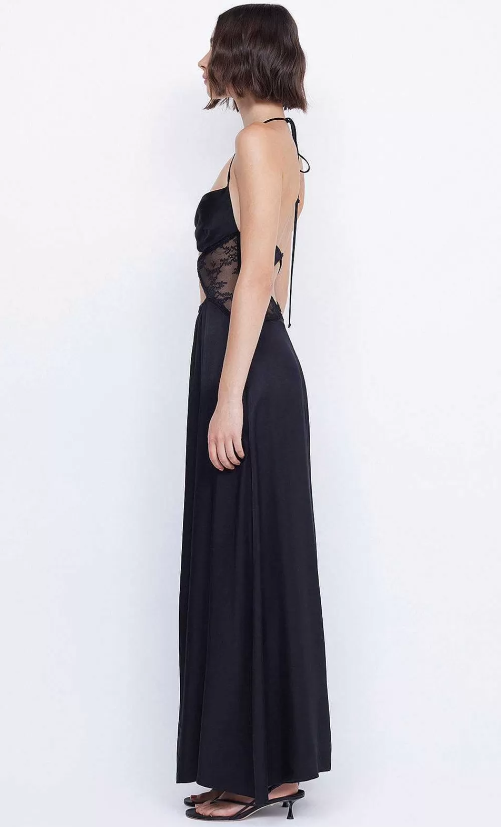 Women BEC + BRIDGE Wedding Guest-Santal Halter Maxi Dress