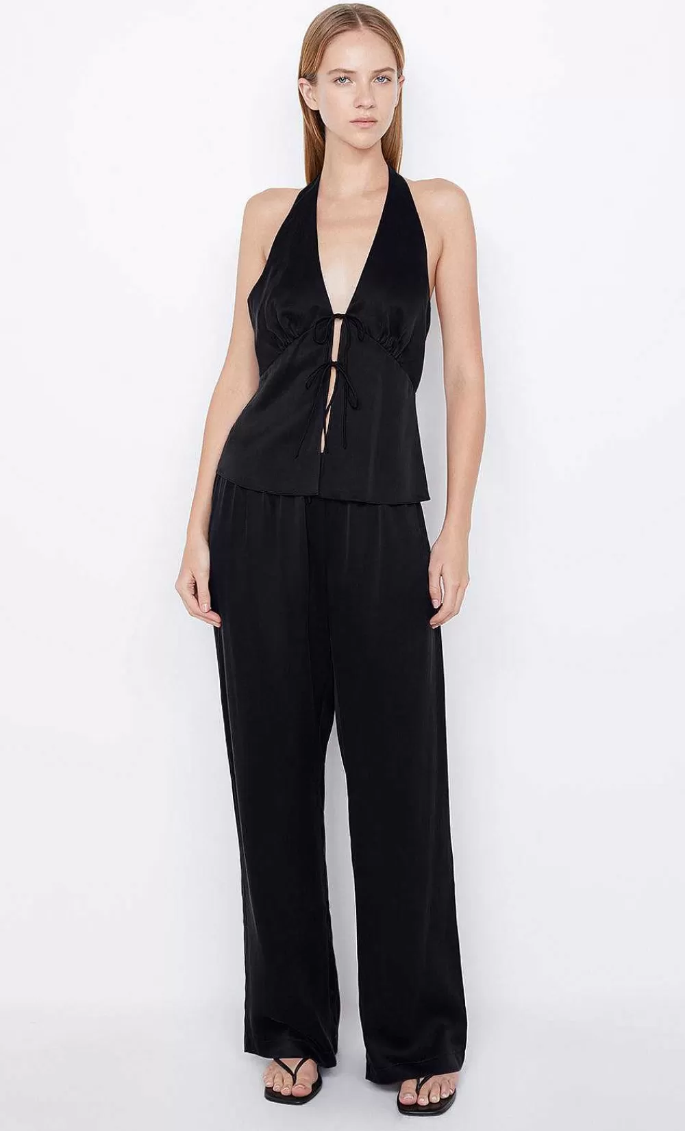 Women BEC + BRIDGE Sleeveless-Tia Silk Halter Top