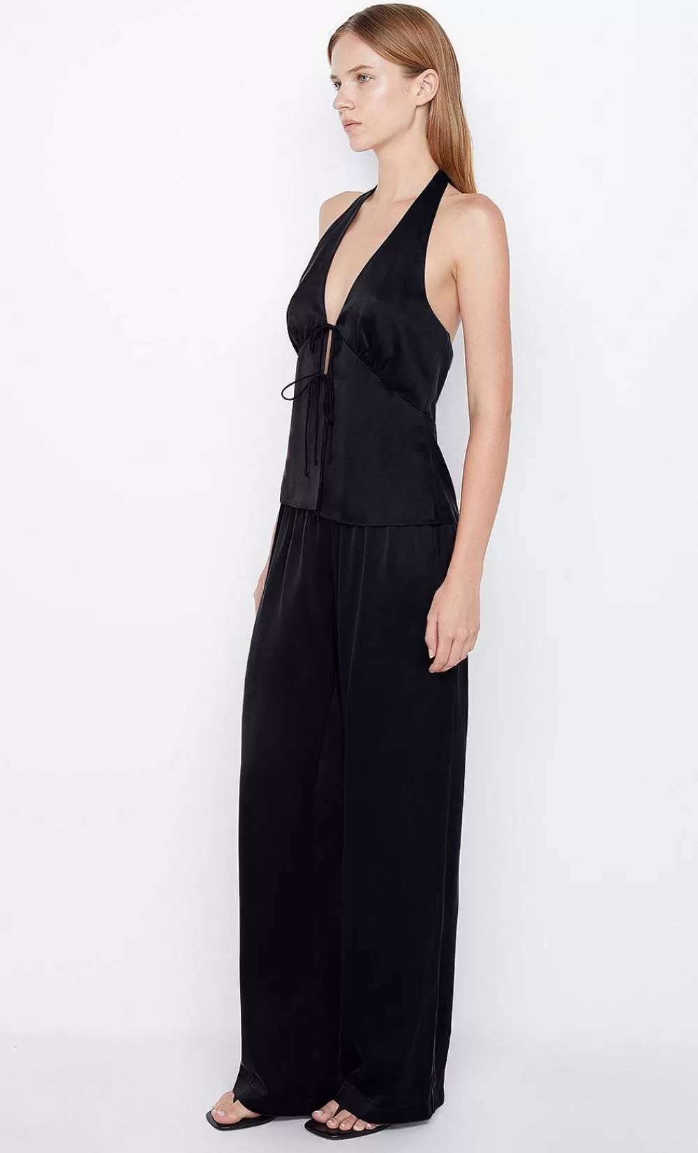 Women BEC + BRIDGE Sets-Tia Silk Halter Top