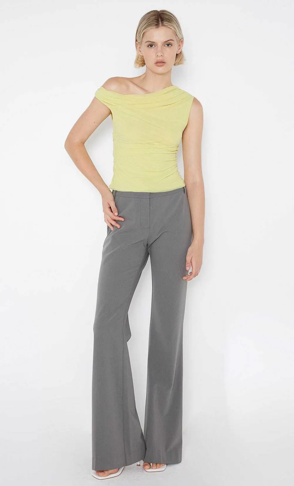Women BEC + BRIDGE Sleeveless-Victoria Asym Top