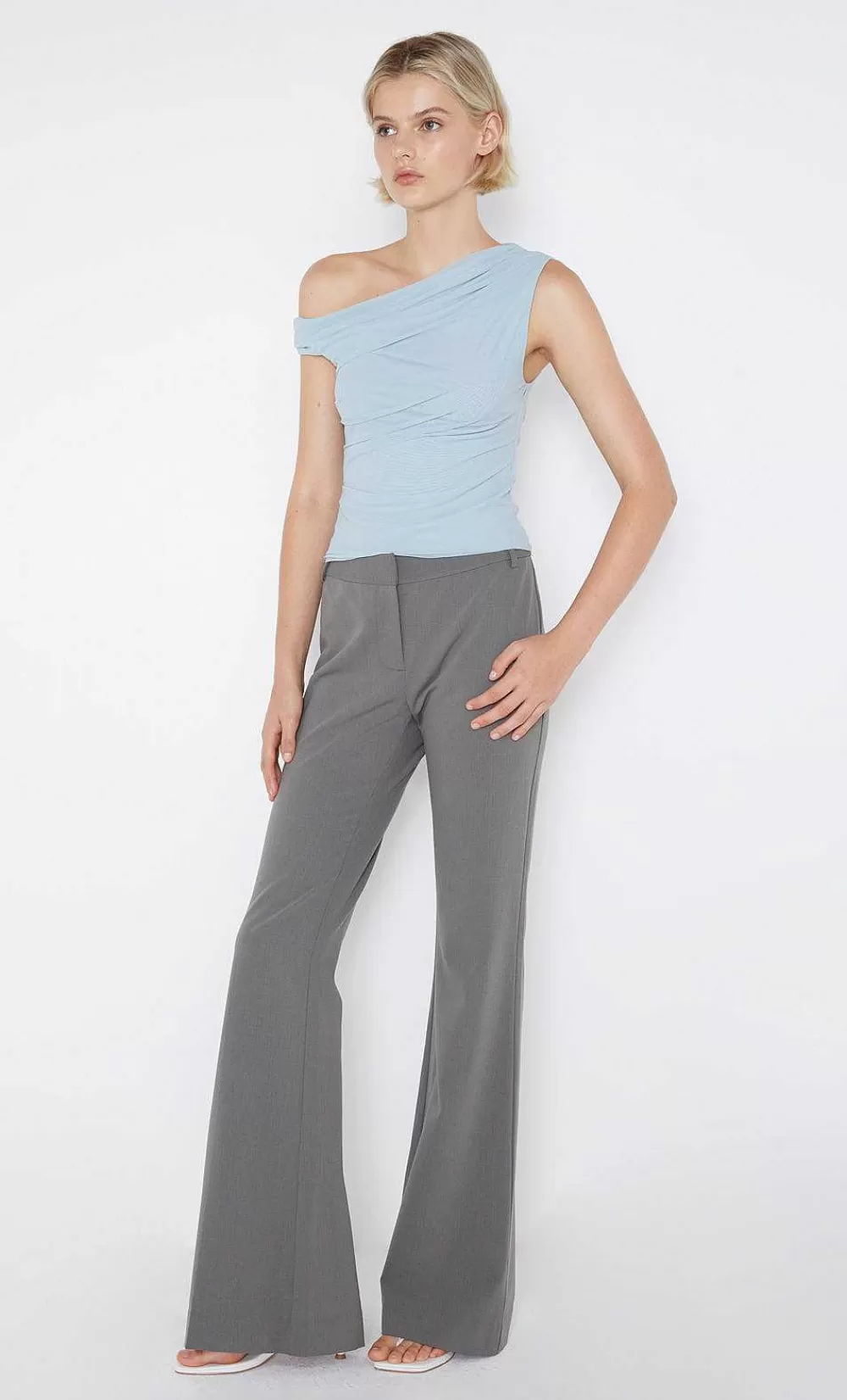 Women BEC + BRIDGE Sleeveless-Victoria Asym Top