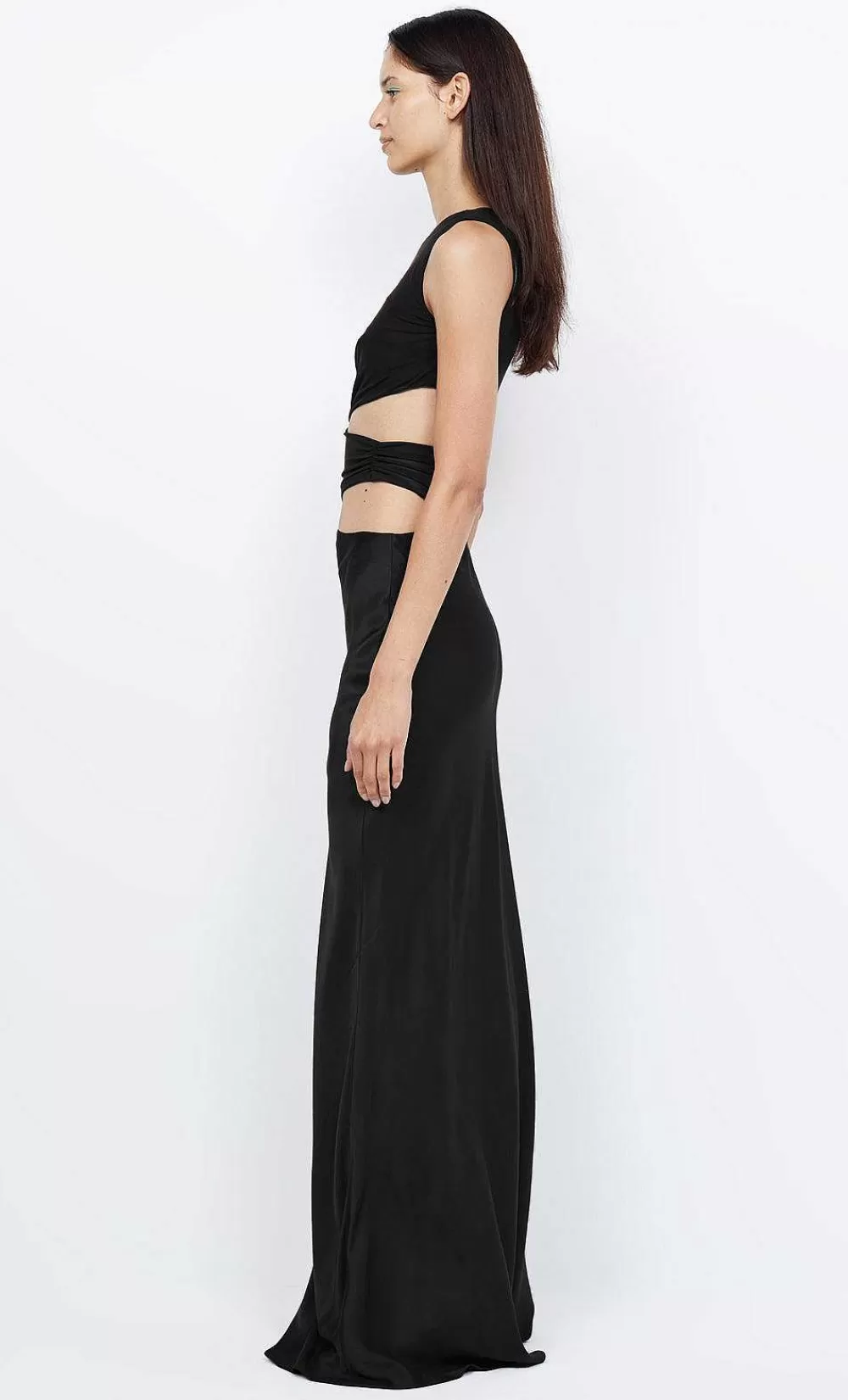 Women BEC + BRIDGE Prom Dresses-Whorl Asym Dress